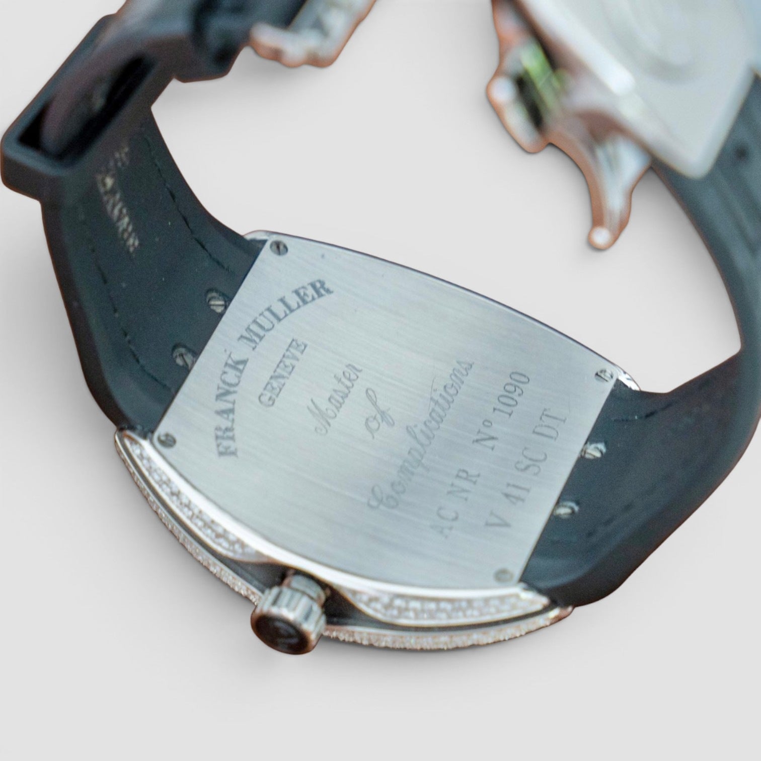 Vanguard Custom Diamond Black Dial