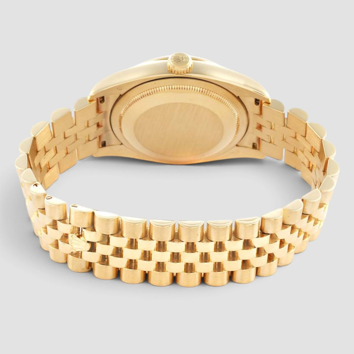 Datejust 36 Yellow Gold Silver Diamond Dial