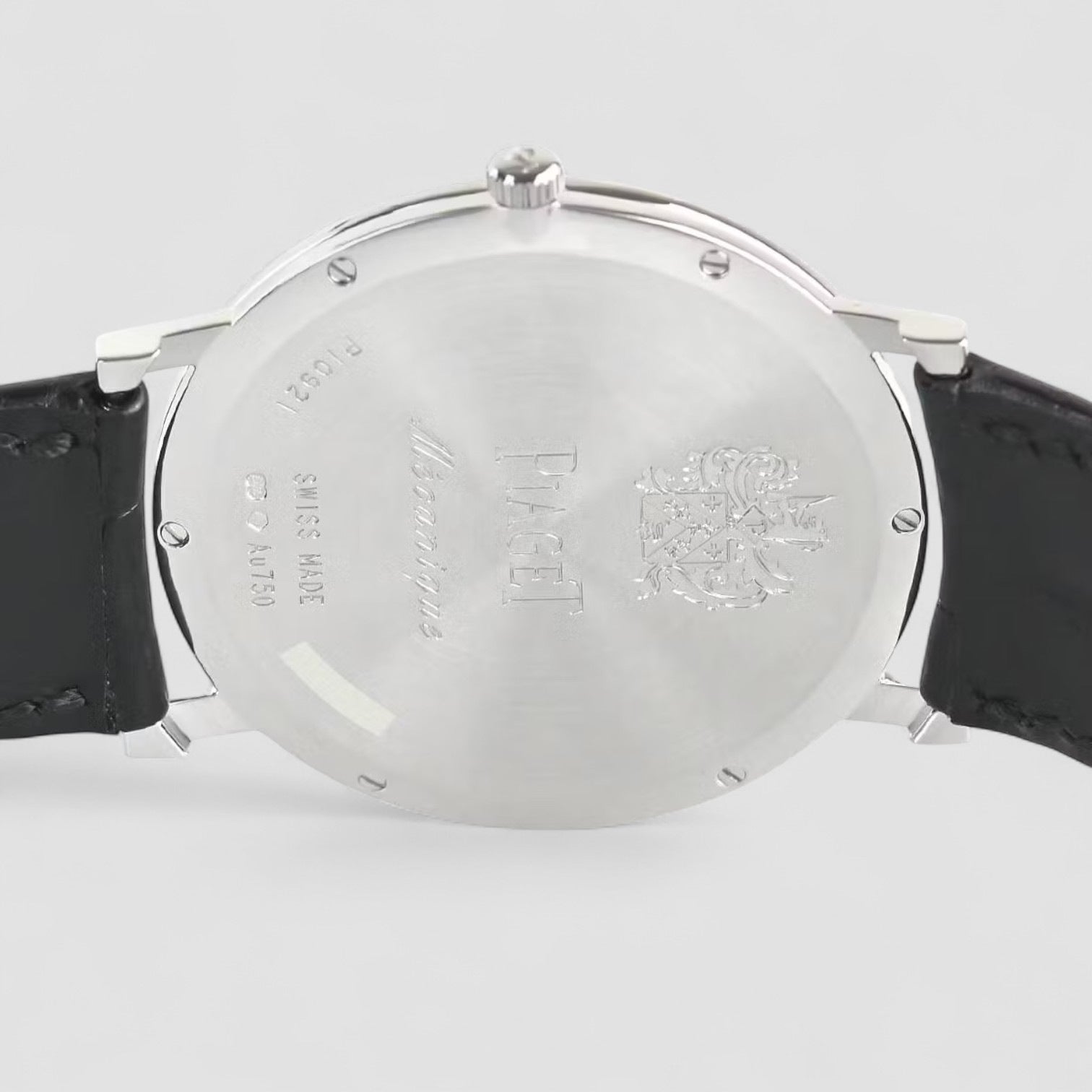 900P 18L White Gold Diamond Bezel ULTRA THIN