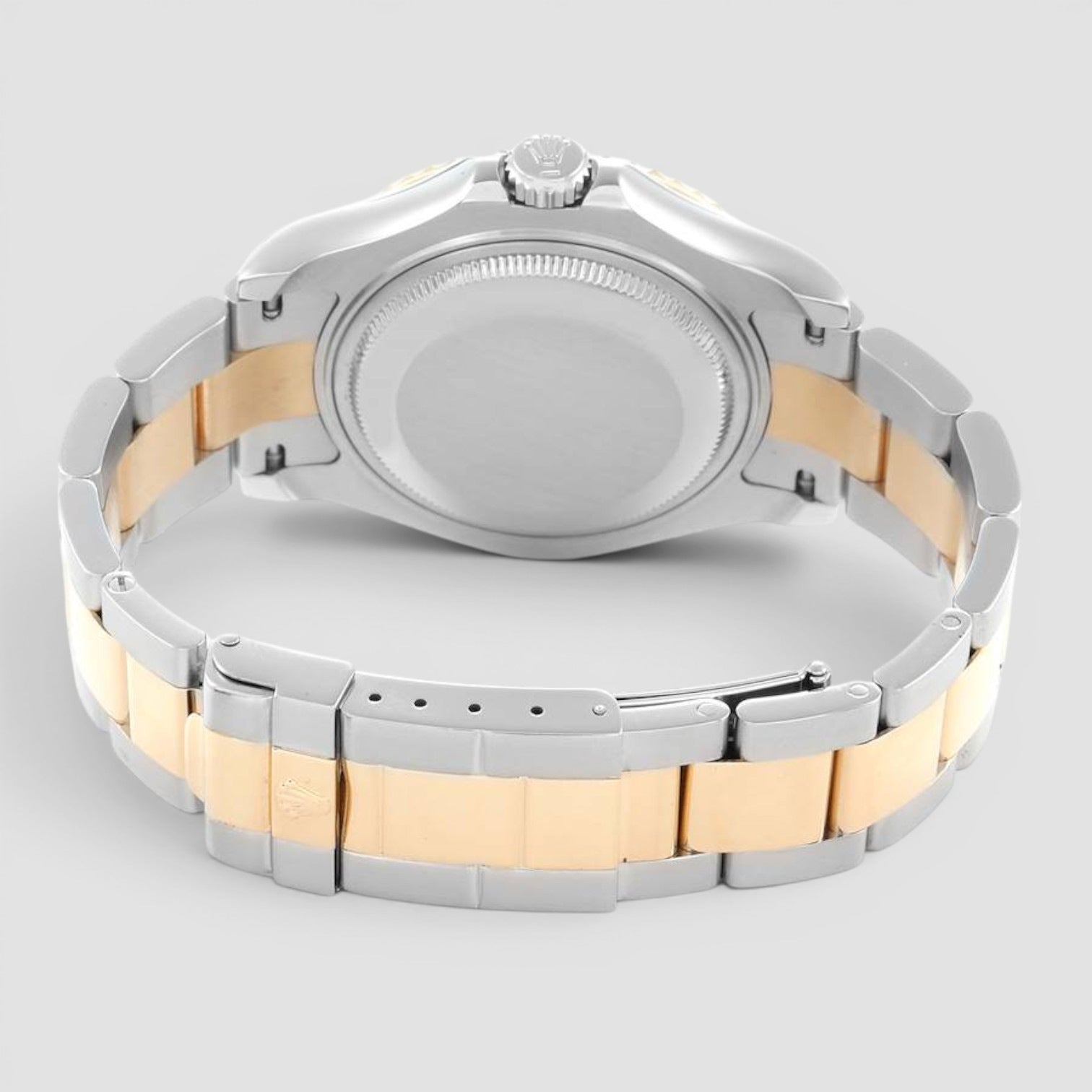 Yacht-Master 35mm Steel & Yellow Gold Mother-of-Pearl Ruby Dial