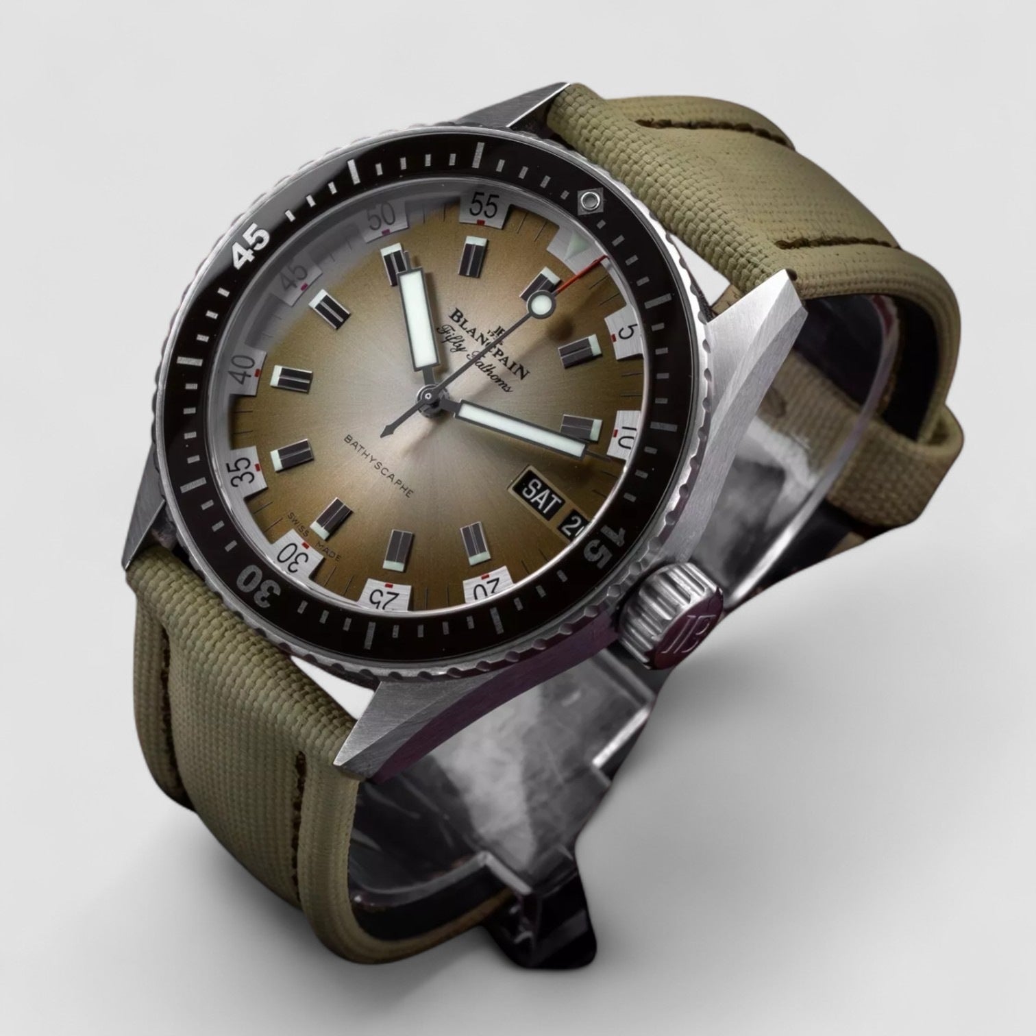 Fifty Fathoms Bathyscaphe Day Date Desert Edition