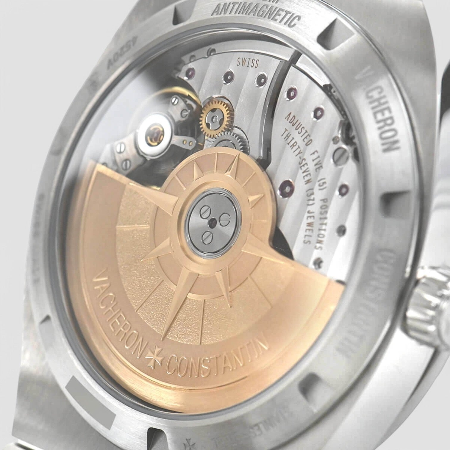Overseas Self-Winding Steel 41mm Black Dial
