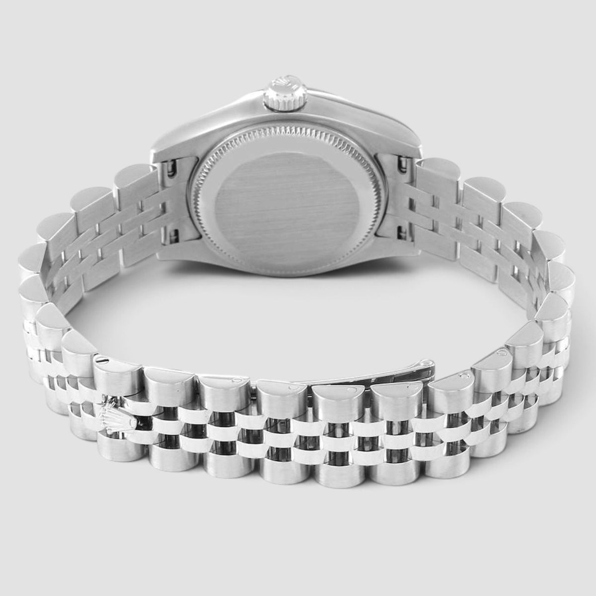 Lady-Datejust White Mother-of-Pearl Roman Numeral Dial Jubilee