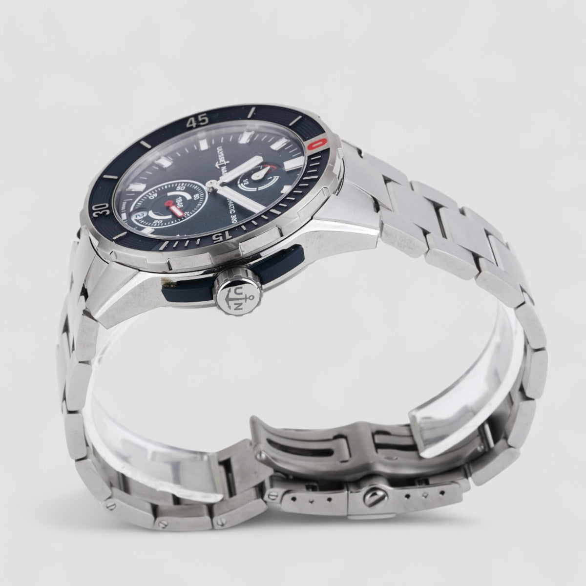Diver Chronometer Automatic Blue Dial Men's Watch
