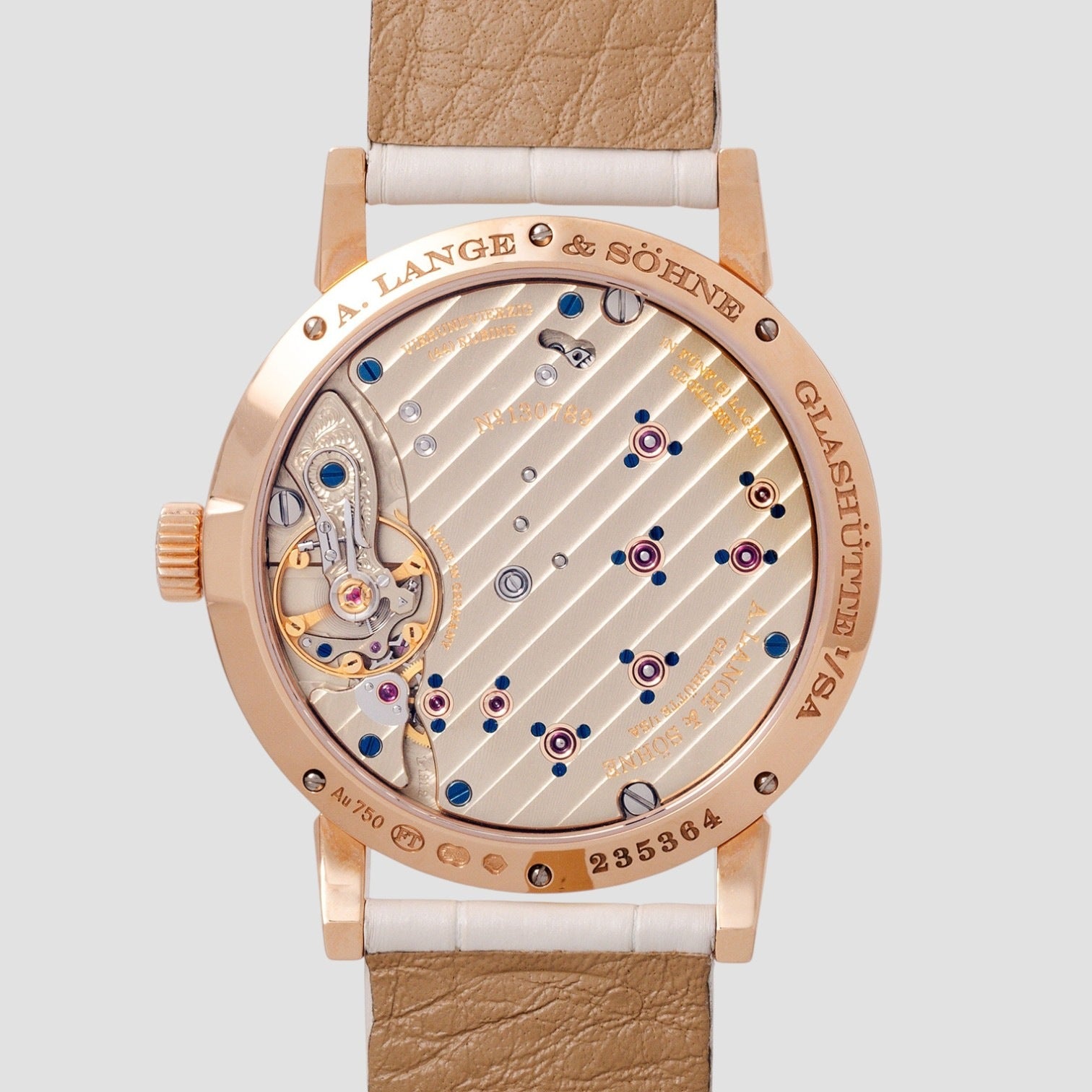 Lange 1 White/Leather Ø36.8 mm