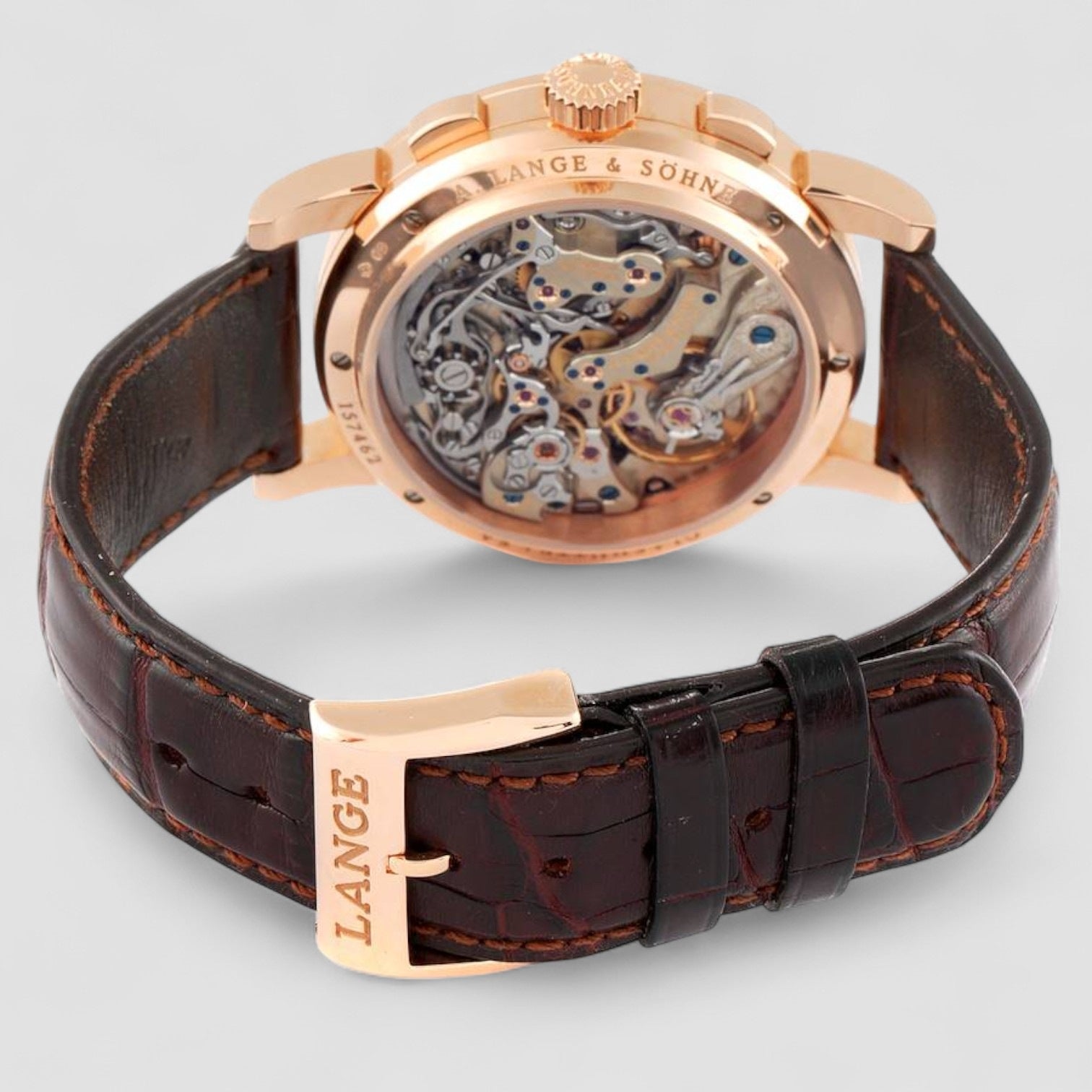 Datograph Flyback 18K Rose Gold Silver Dial