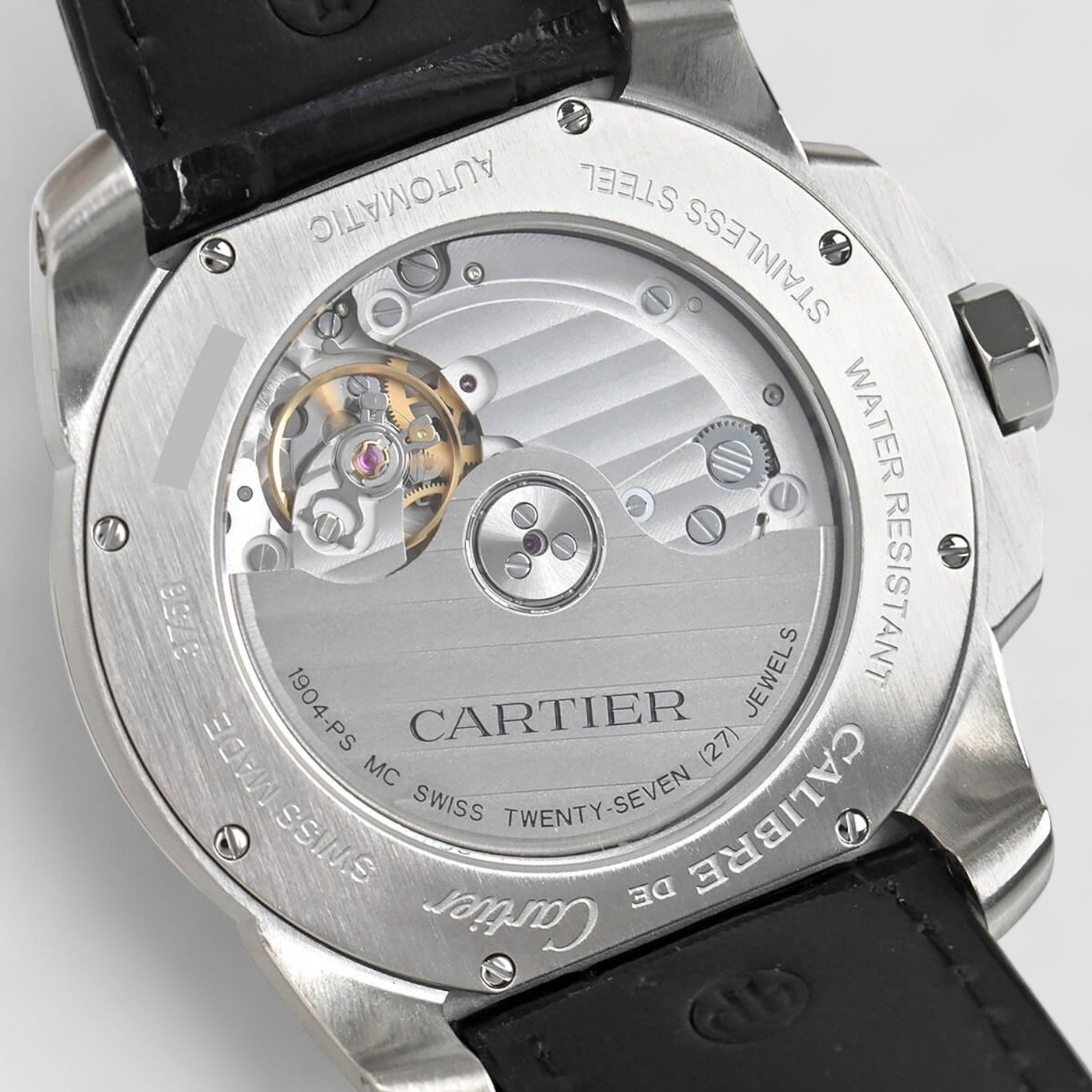 Calibre de Cartier Silver Dial Men's Watch