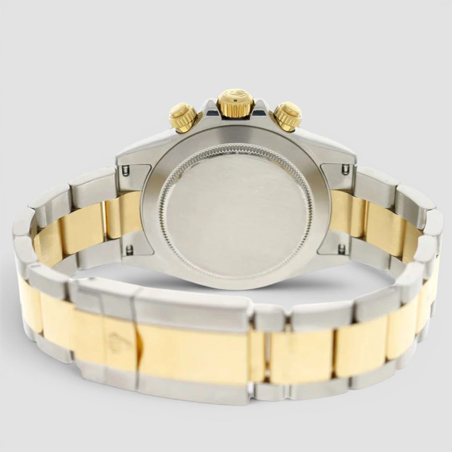 Cosmograph Daytona 40mm Steel & Yellow Gold Mother-of-Pearl Arabic Dial