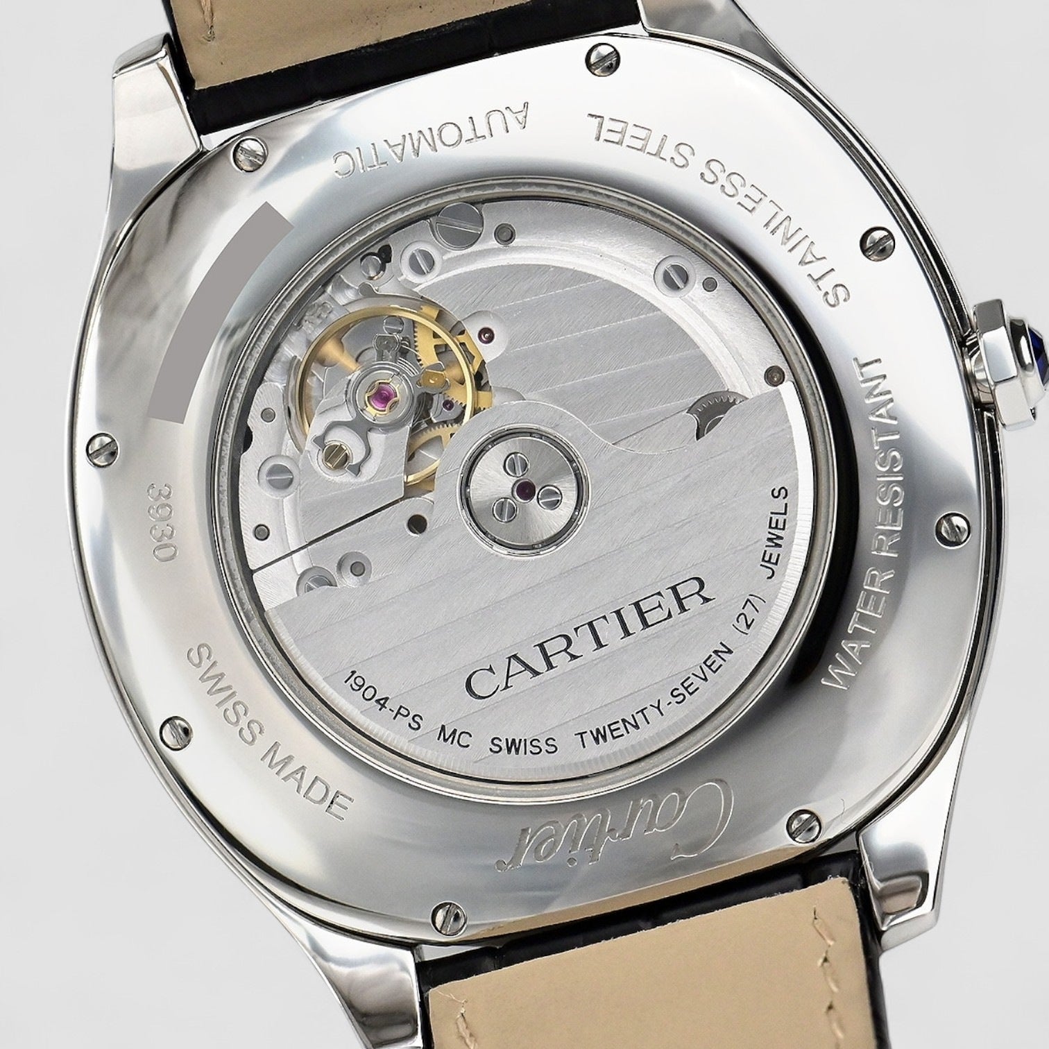 Cartier Drive Automatic Black Dial Men's Watch WSNM0006