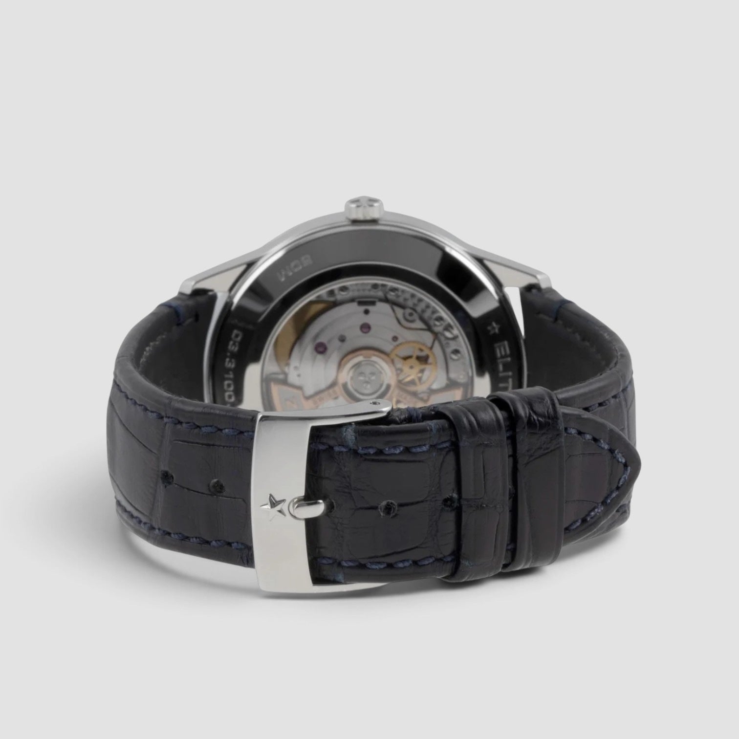Elite Moonphase 40.5mm Steel White Dial