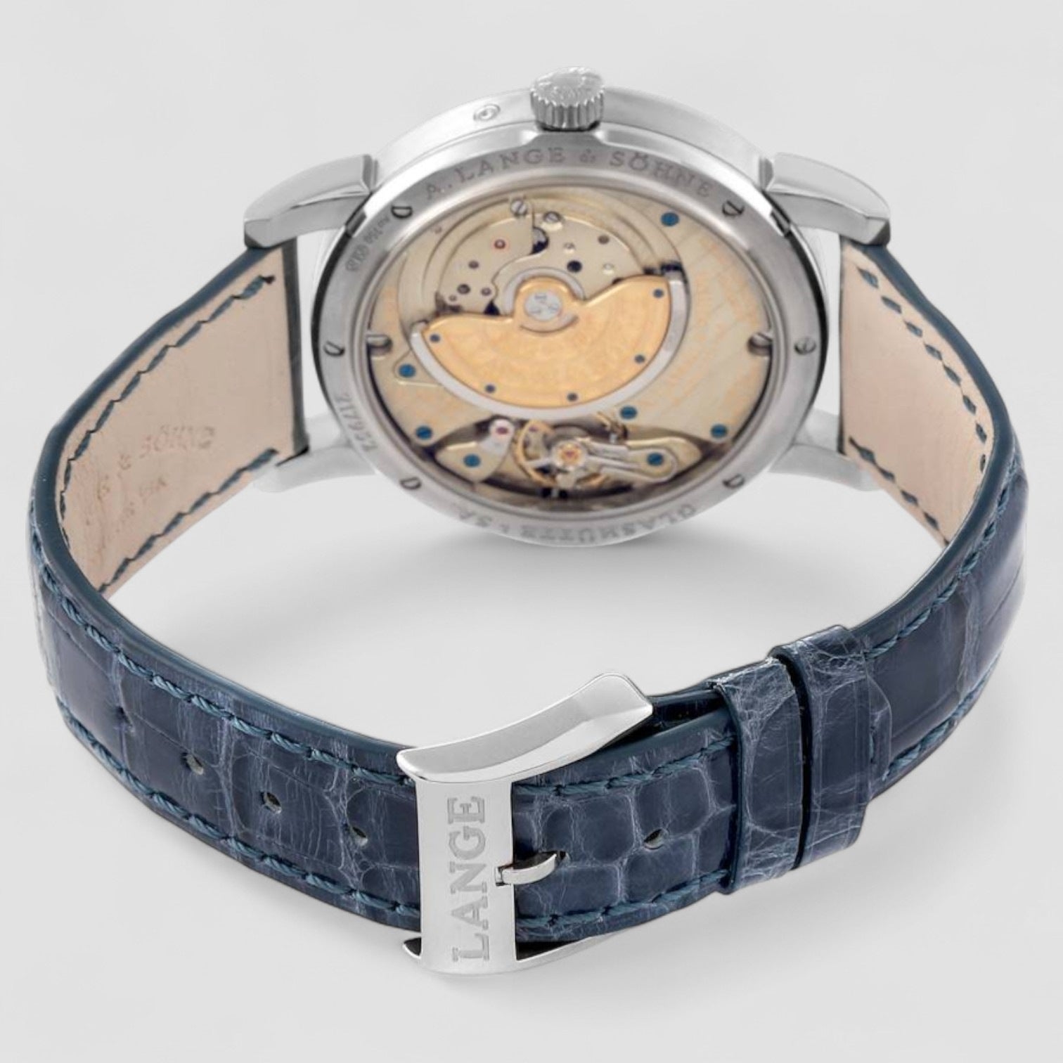 Saxonia Annual Calendar 18K White Gold