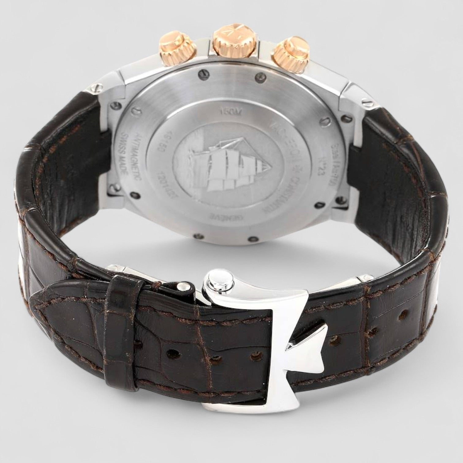 Overseas Chronograph SS Gray Dial