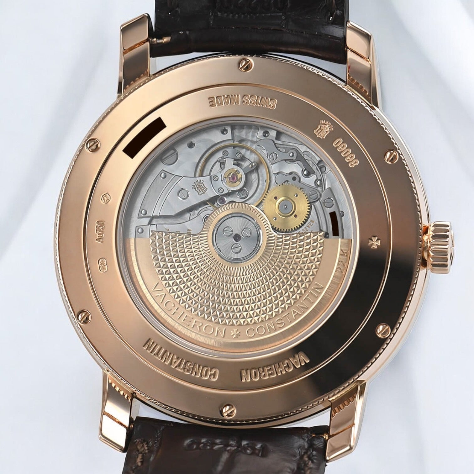 Traditionnelle World Time Pink Gold