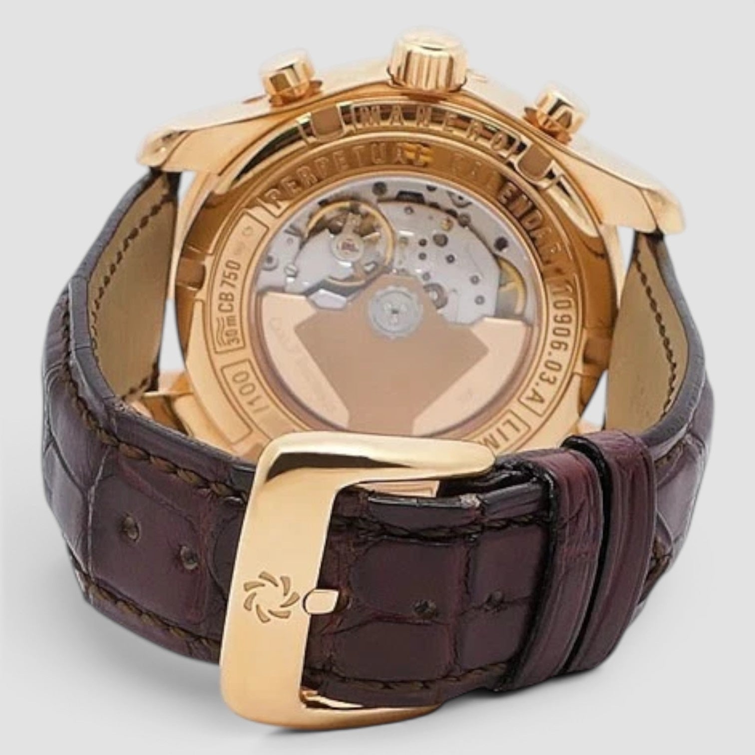 Manero Chronograph Perpetual Calendar 42.5mm Rose Gold