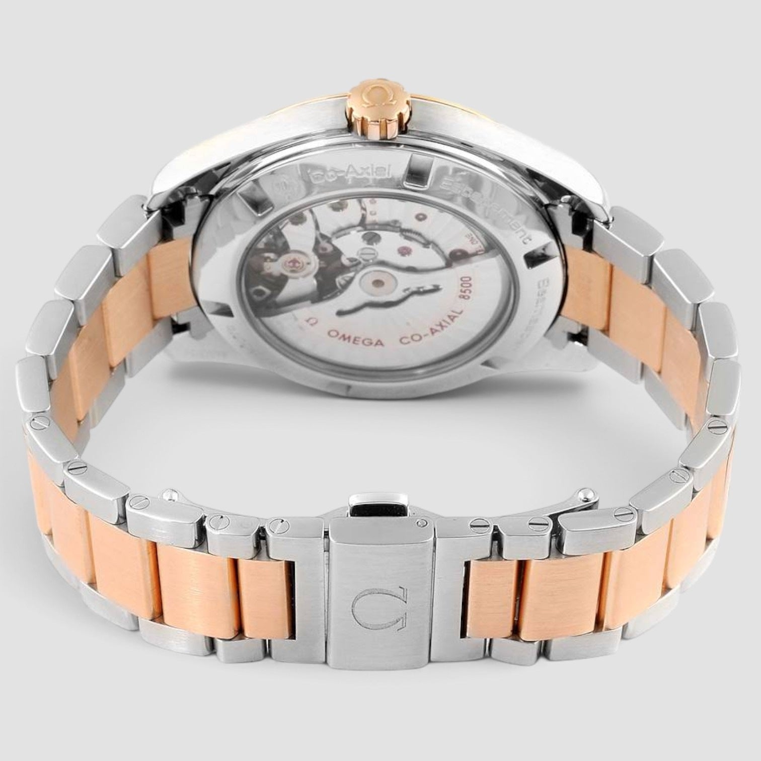 Seamaster Aqua Terra 41.5mm Steel & Rose Gold Grey Dial