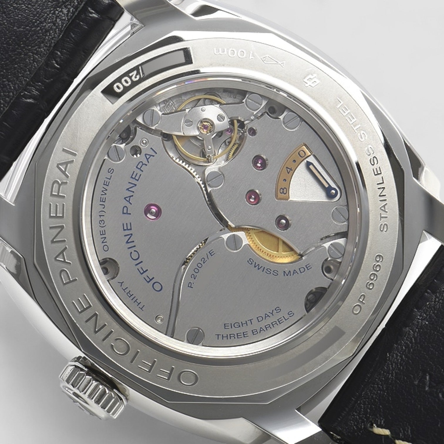Radiomir 1940 Equation Of Time 8 Days