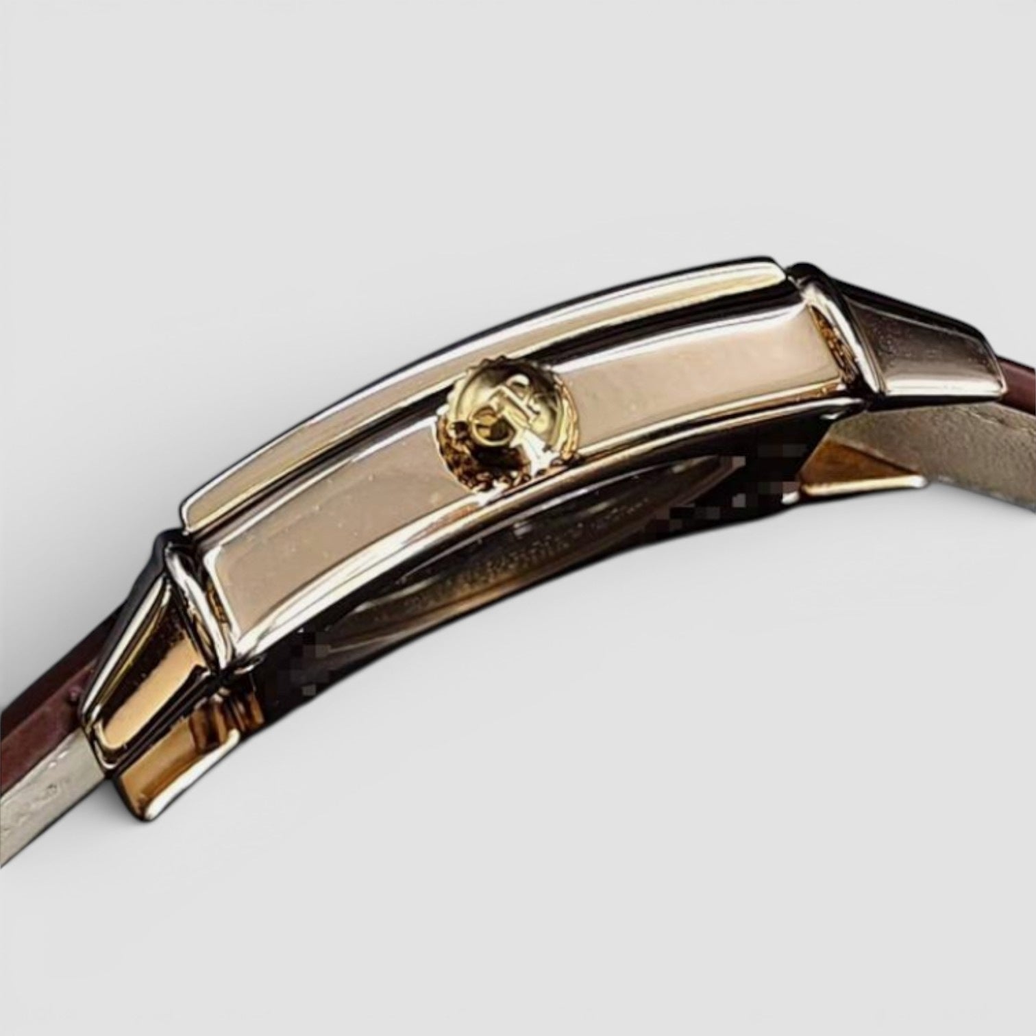 Vintage 1945 18K Rose Gold White Dial