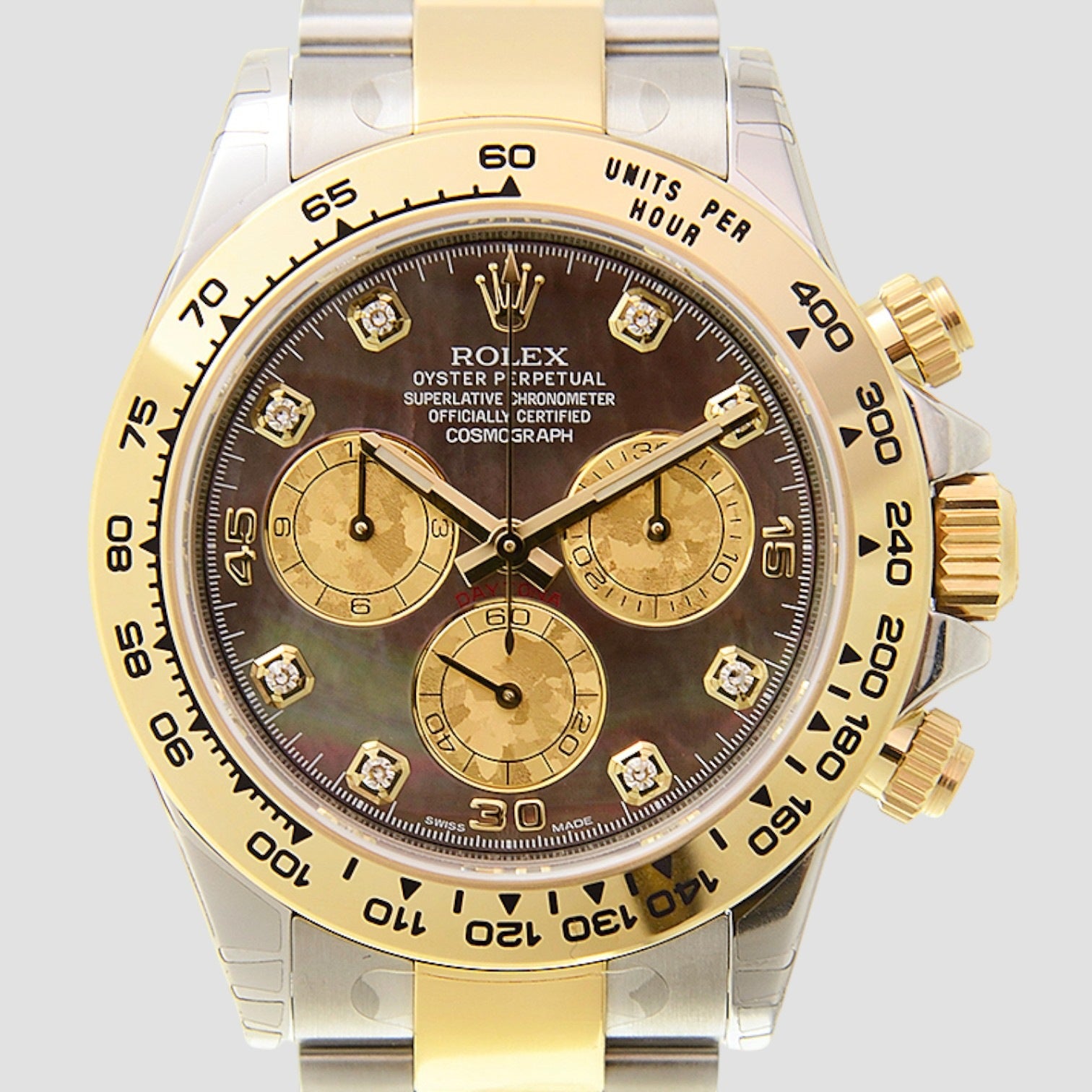 Cosmograph Daytona Multicolor/18 Carat Yellow Gold Ø40 mm