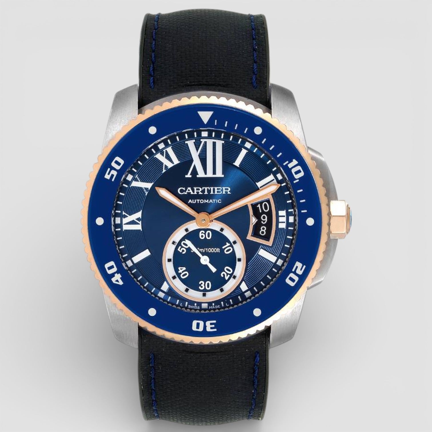 Calibre De Cartier Diver Blue
