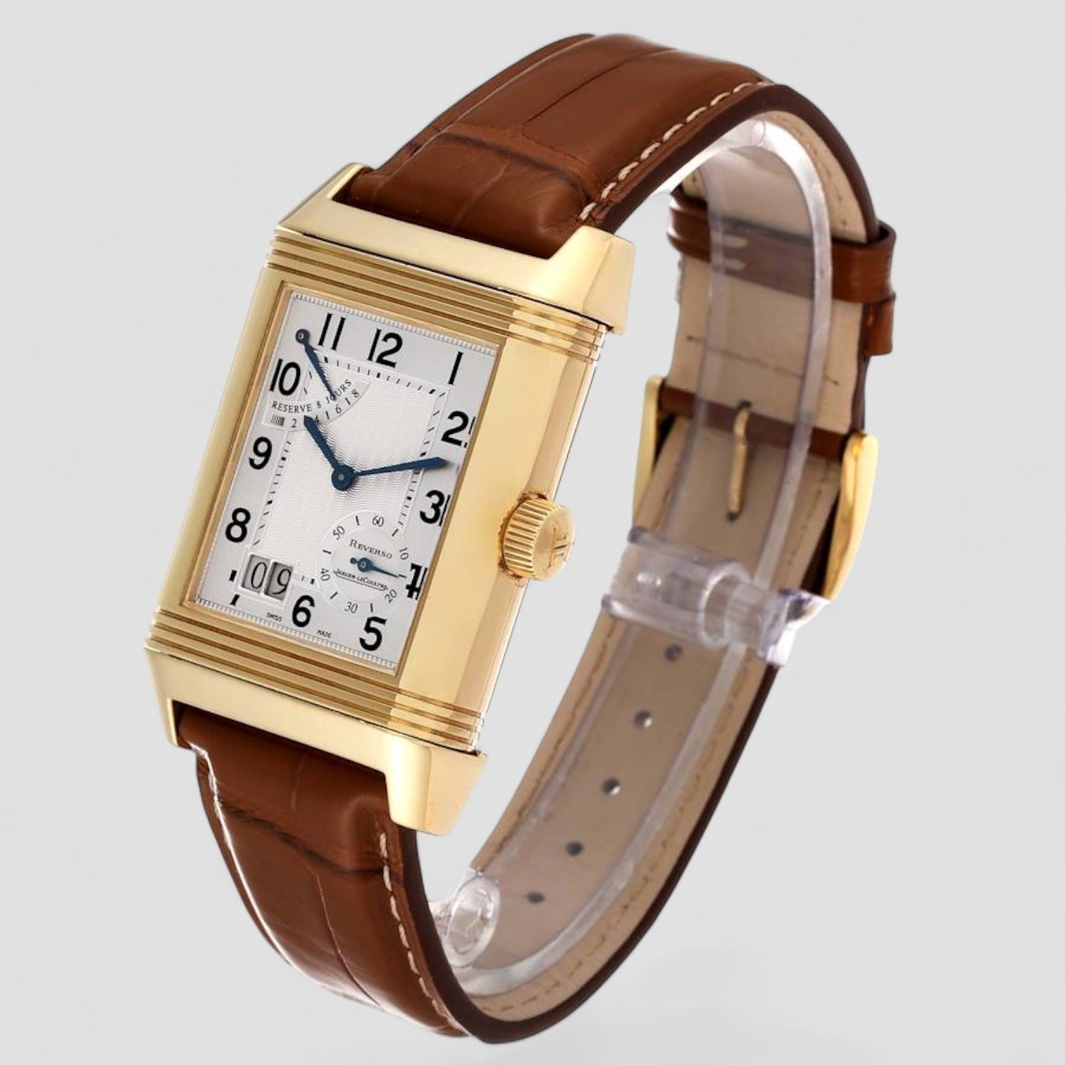 Reverso Grande Date Power Reserve 18K Yellow Gold Manual Wind