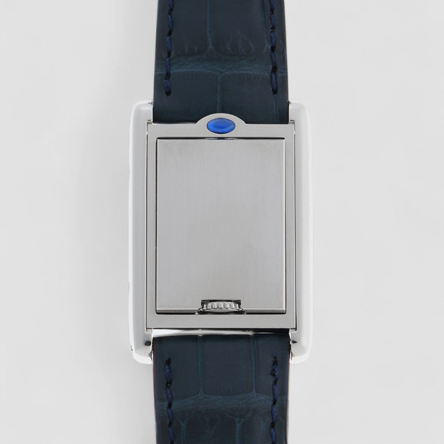 Tank Basculante Quartz Silver Dial Ladies Watch