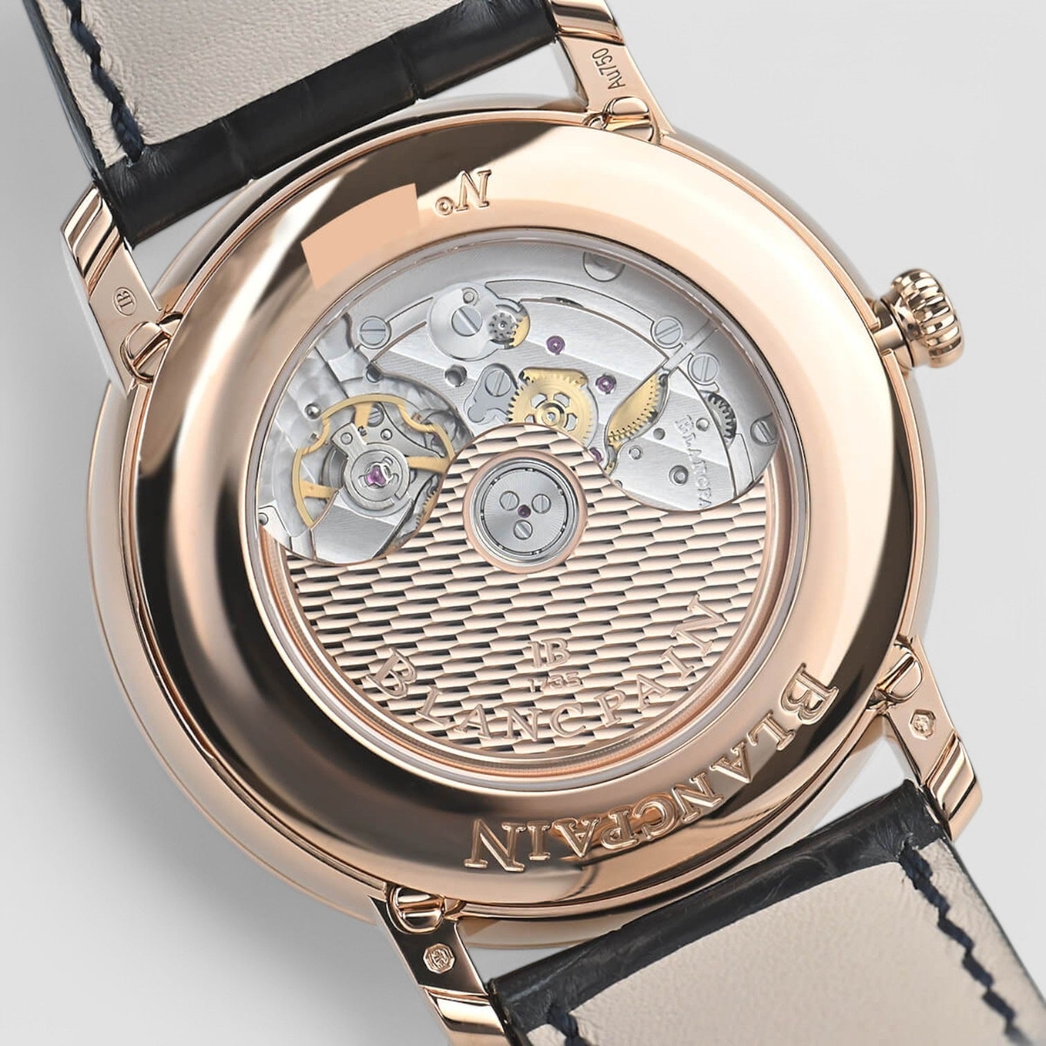 Villeret Ultraplate Moonphase Automatic Blue Dial Men's Watch