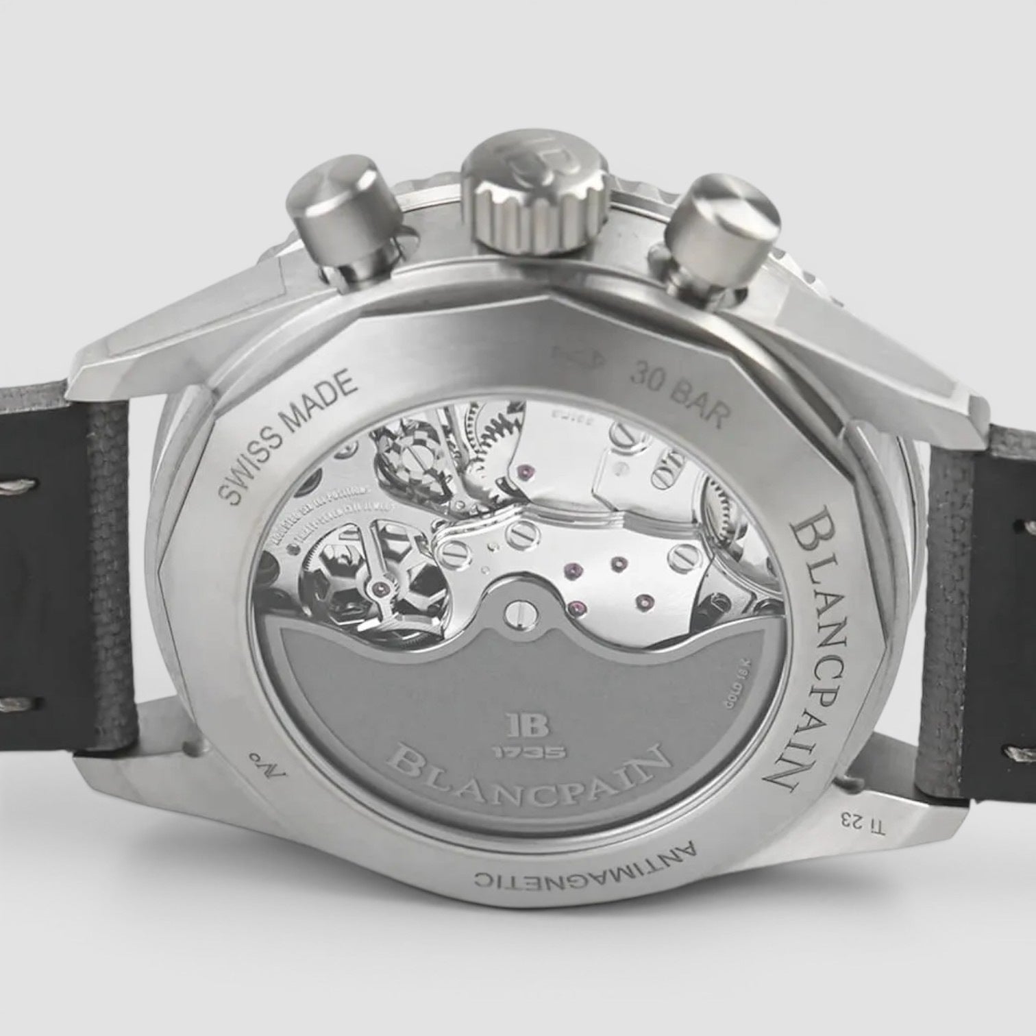 Fifty Fathoms Bathyscaphe Chronographe Flyback 43mm Titanium Grey Dial