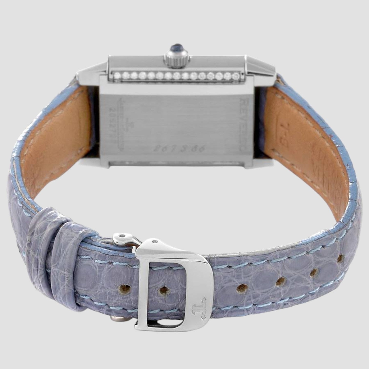 Reverso Joaillerie White Gold Diamond Ladies Watch