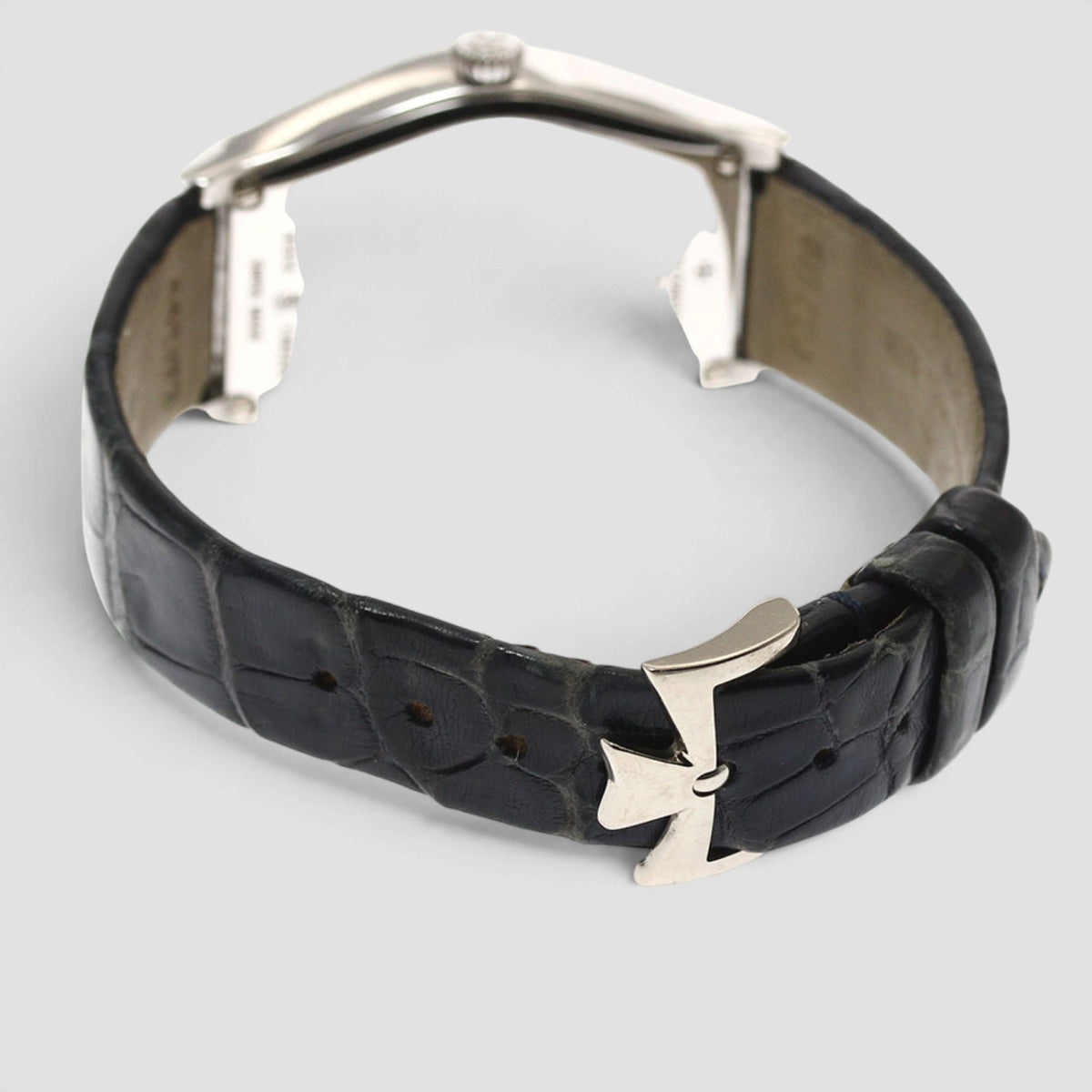 Malte 28 × 38mm Silver Dial 18kt White Gold Diamond Bezel