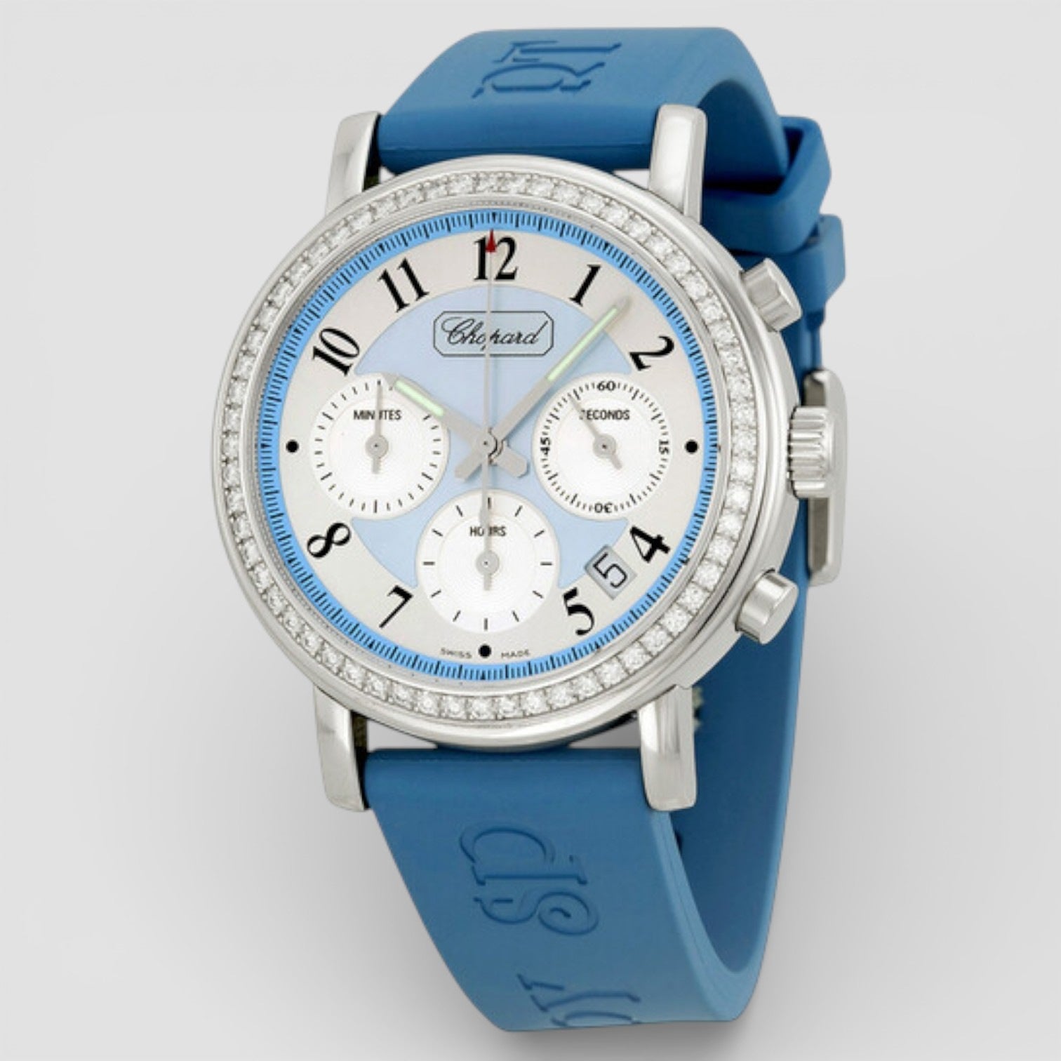 Mille Miglia Elton John Diamond Chronograph Automatic Blue