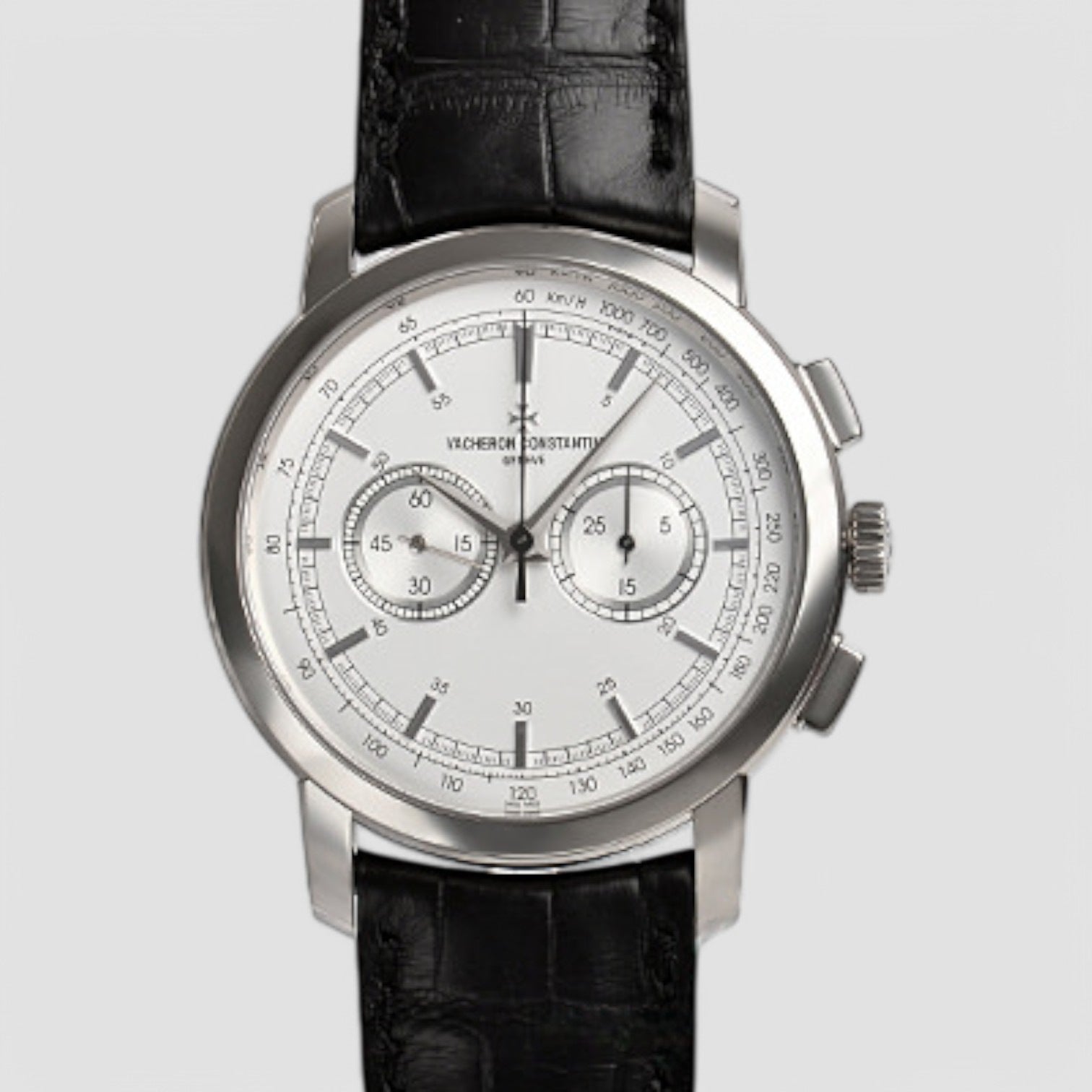 Patrimony Traditionnelle Chronograph 18K White Gold