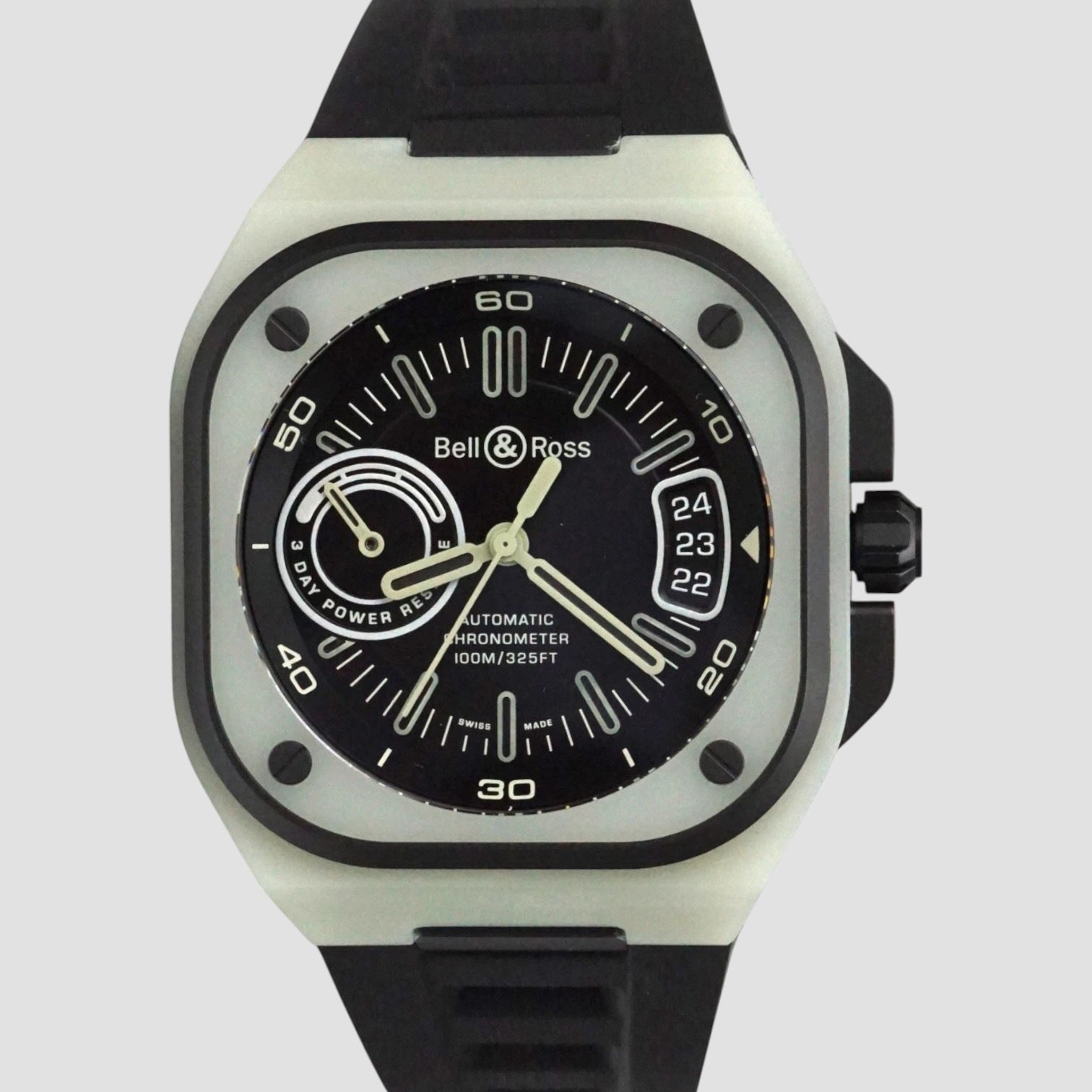 Bell & Ross BR-X5 Green Lum Watch BRX5R-LUM-TC/SRB