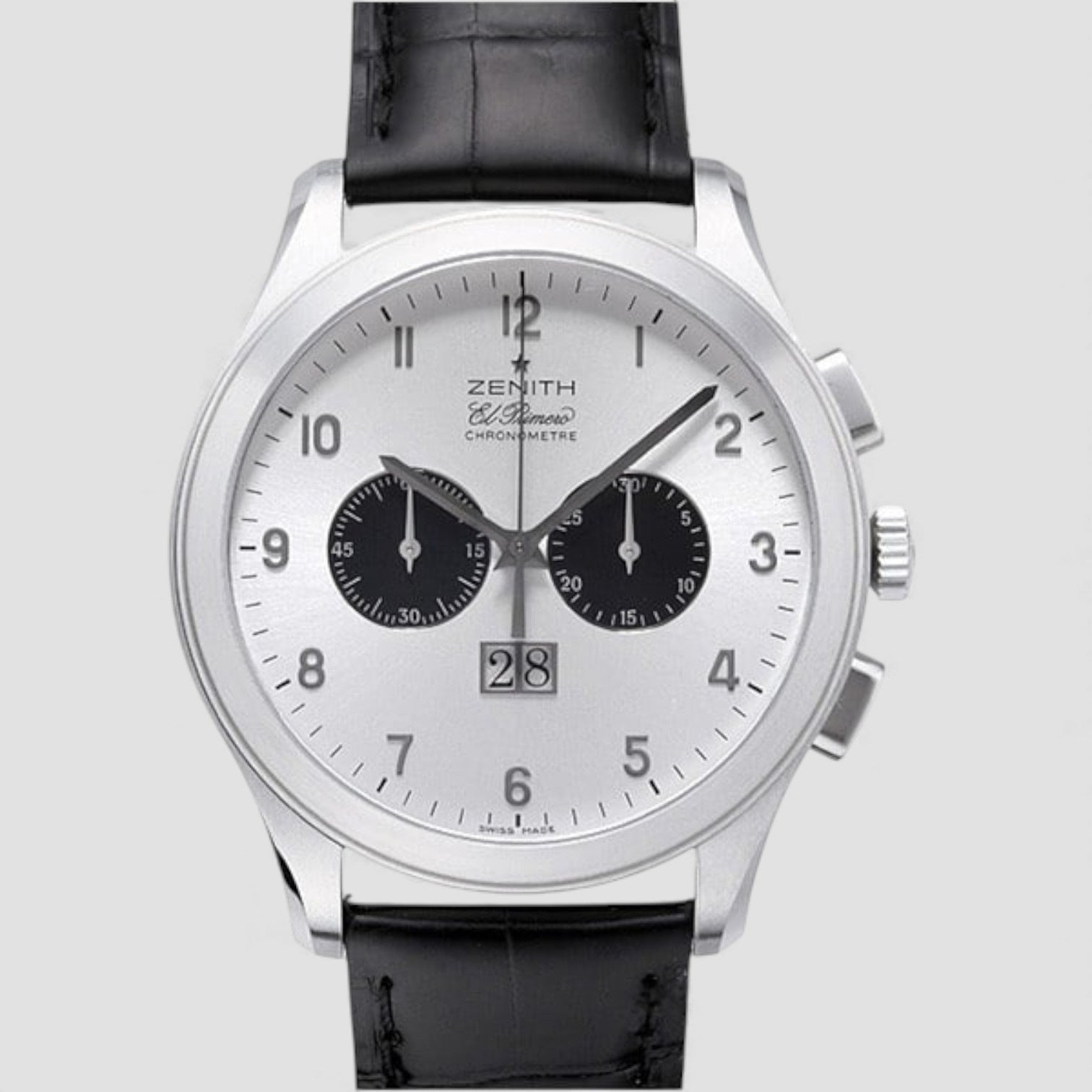 Grande Class Grande Date Silver chrono