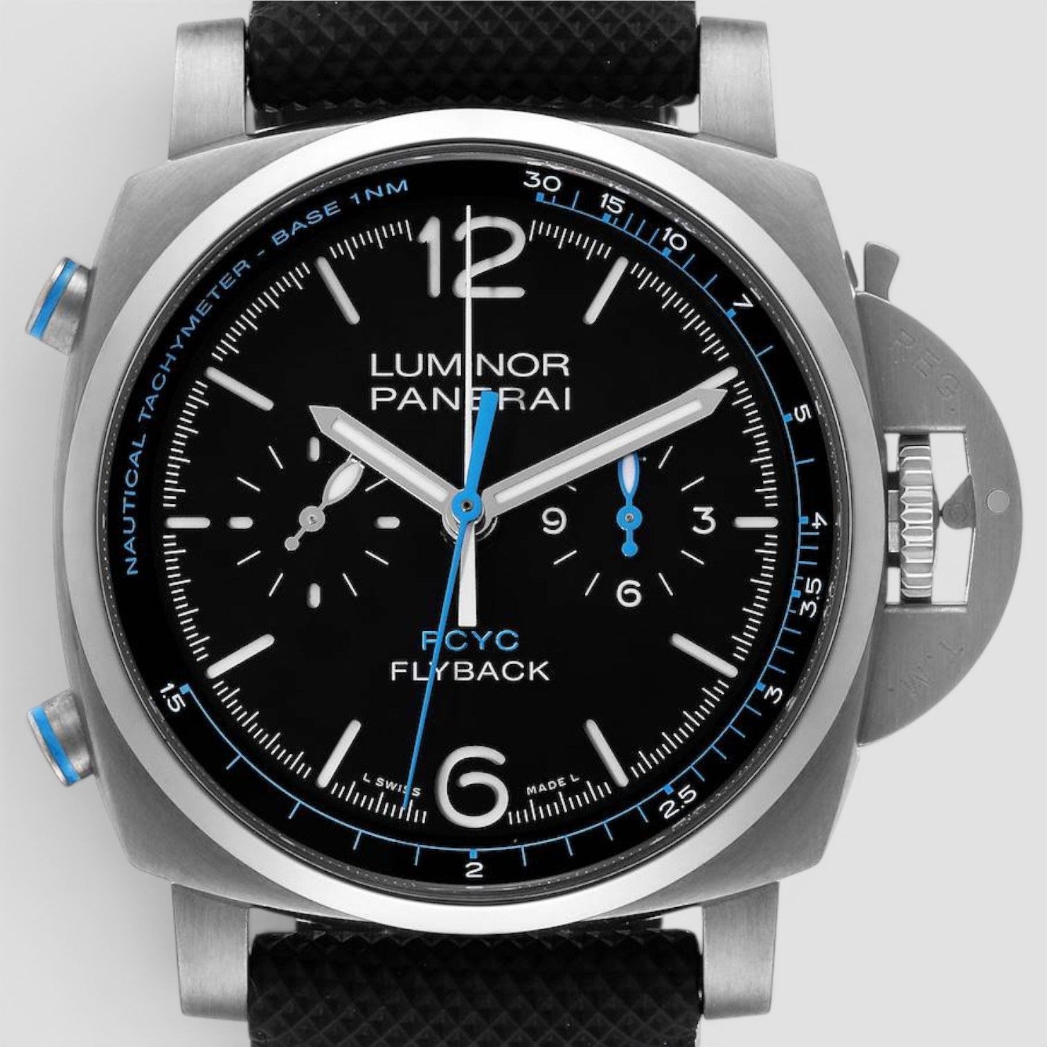 Luminor 1950 PCYC Flyback Titanium Mens Watch