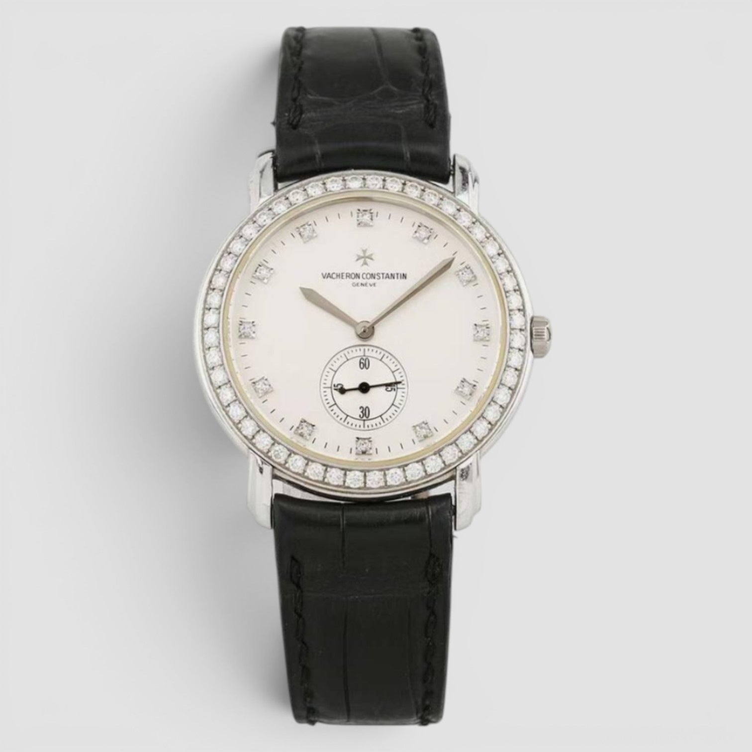 Malte Grande Classique 37mm White Gold Silver Dial
