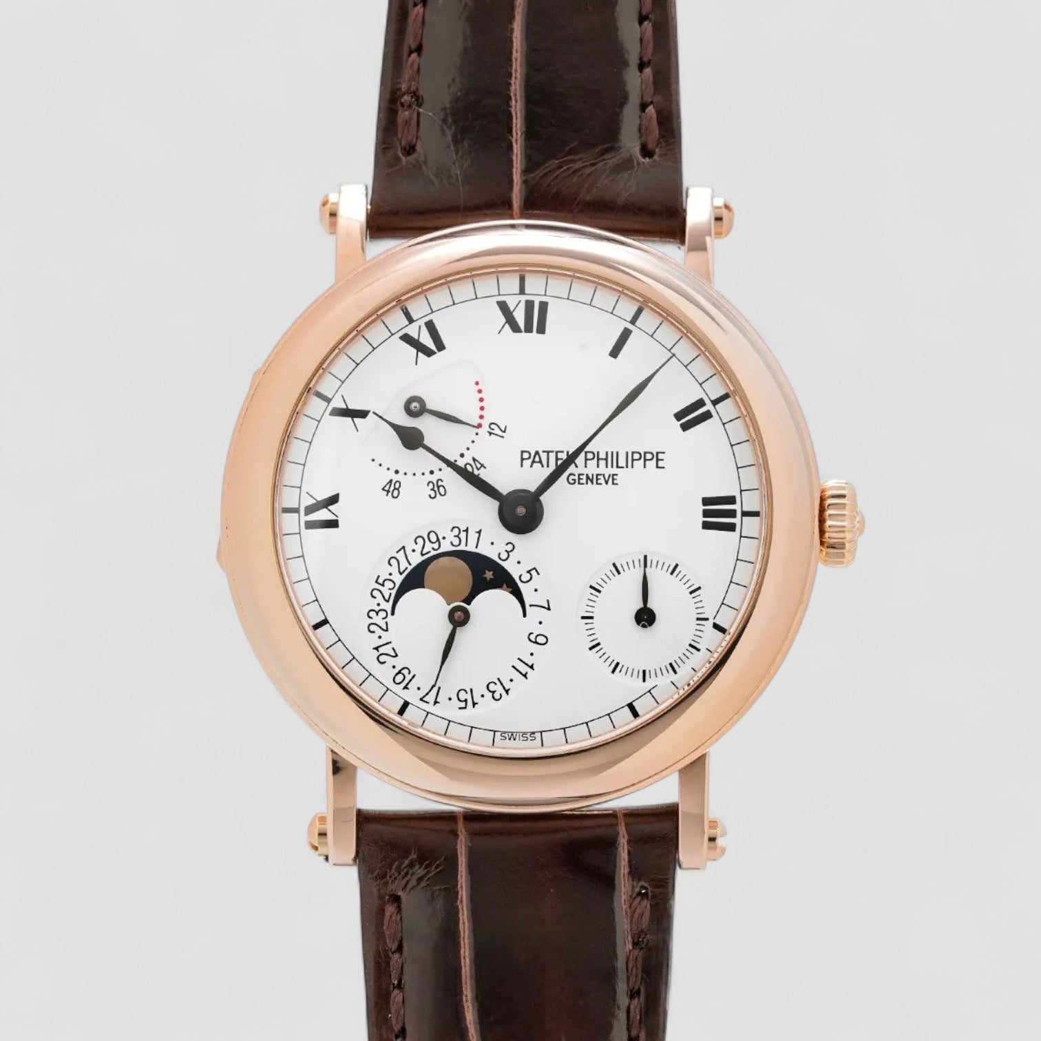 Power Reserve Moonphase 18K Rose Gold