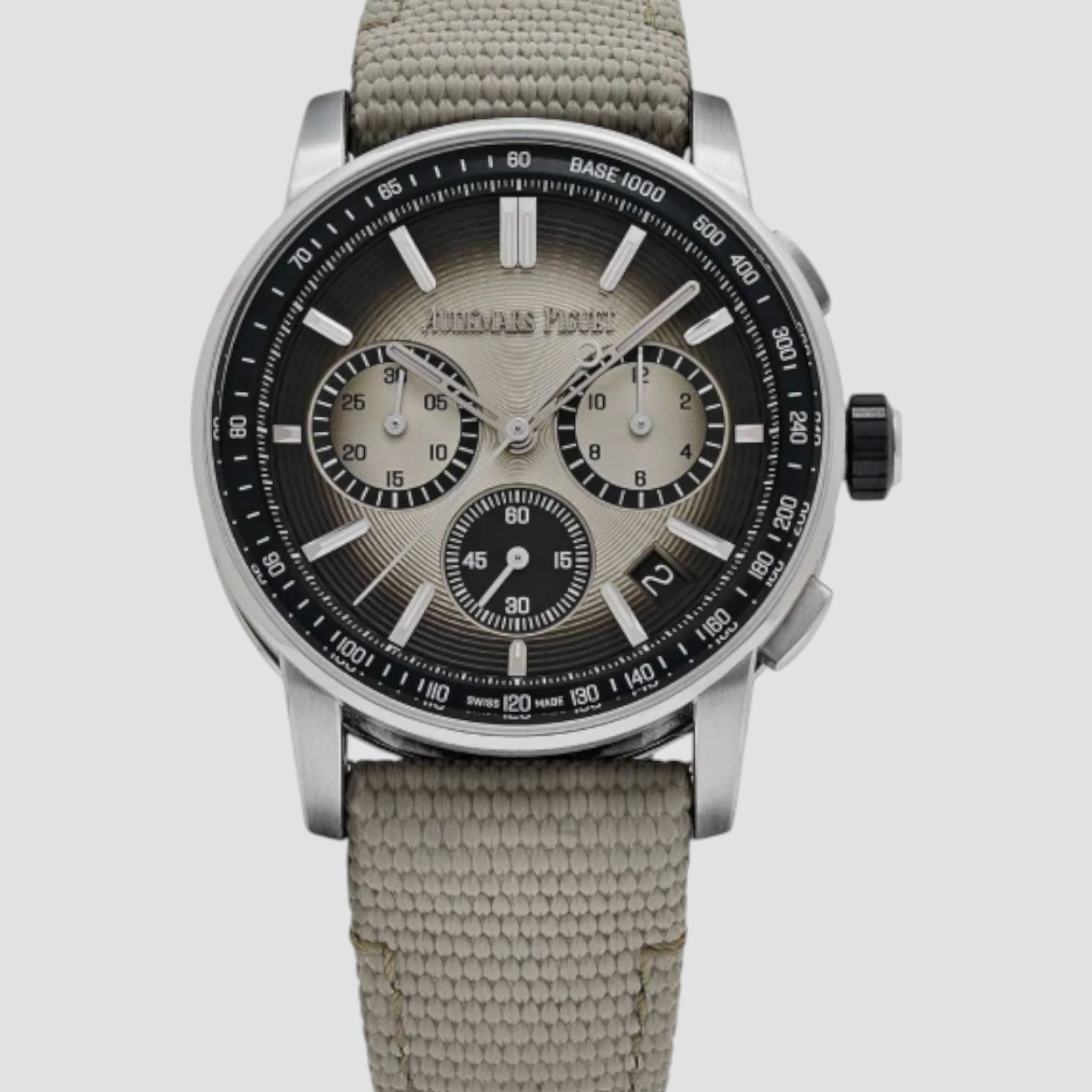 Code 11.59 Chronograph Stainless Steel Black Ceramic Beige Dial