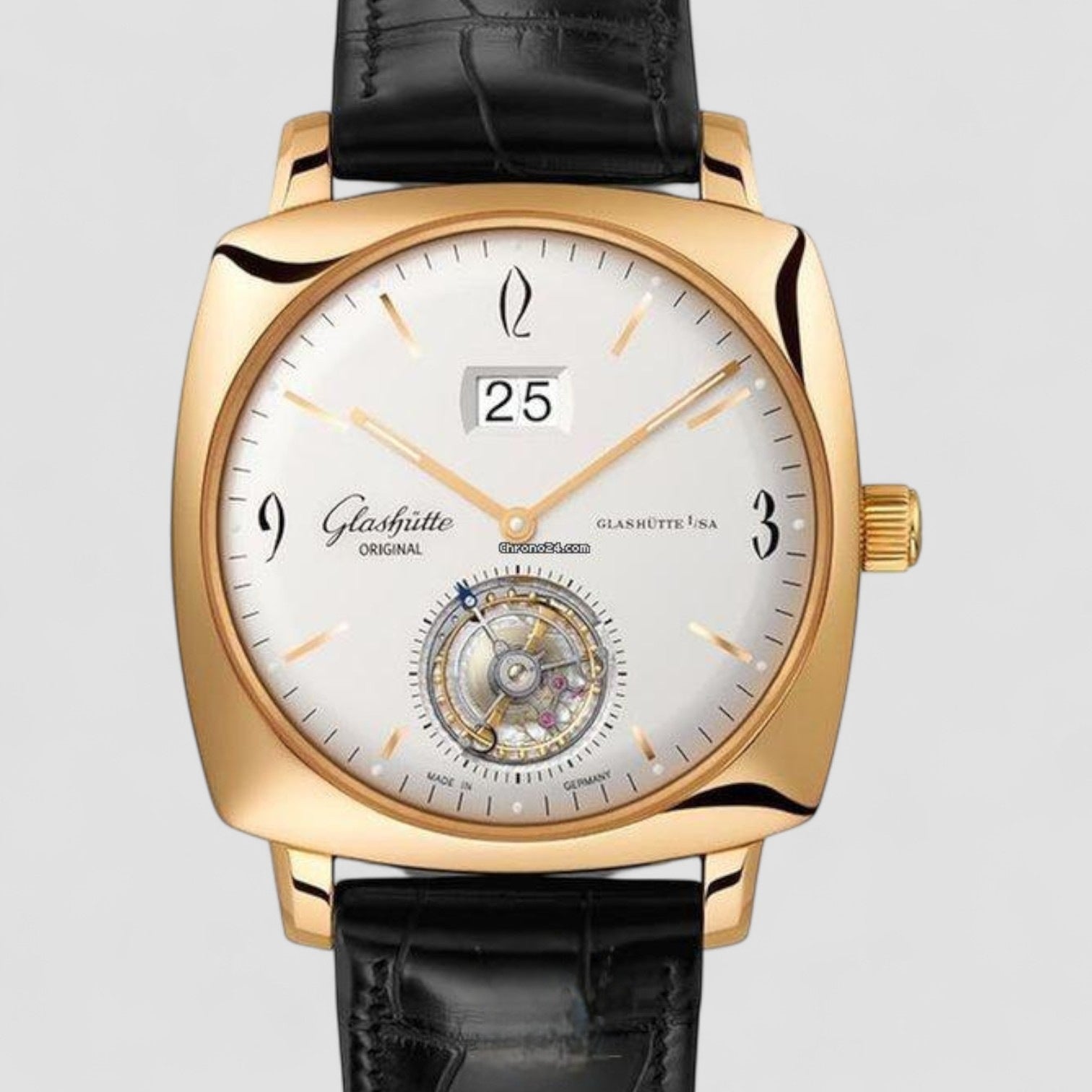 Senator Sixties Square Tourbillon