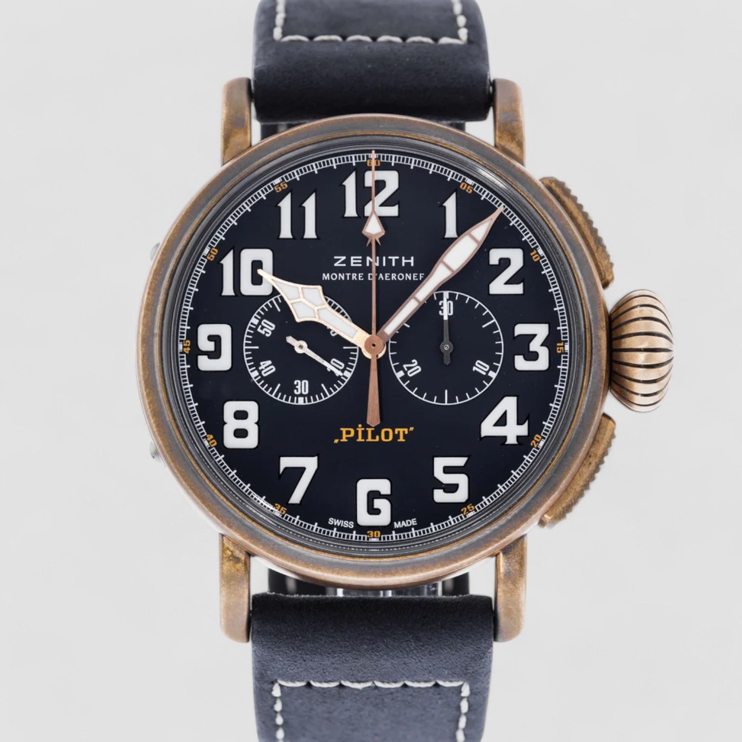 Pilot Type 20 Chronograph Mens Watch