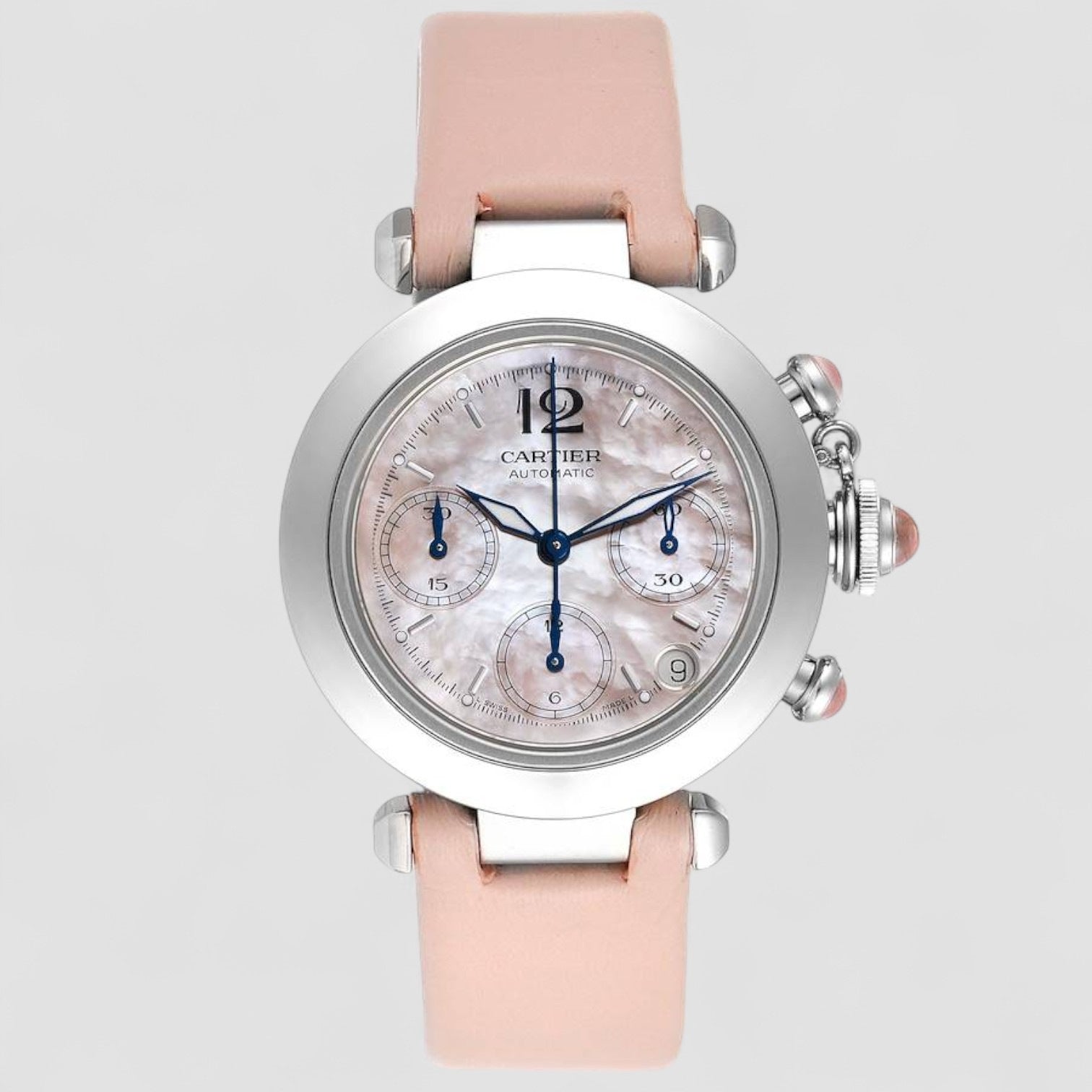 Pasha C Christmas Limited Edition MOP Steel Ladies Watch