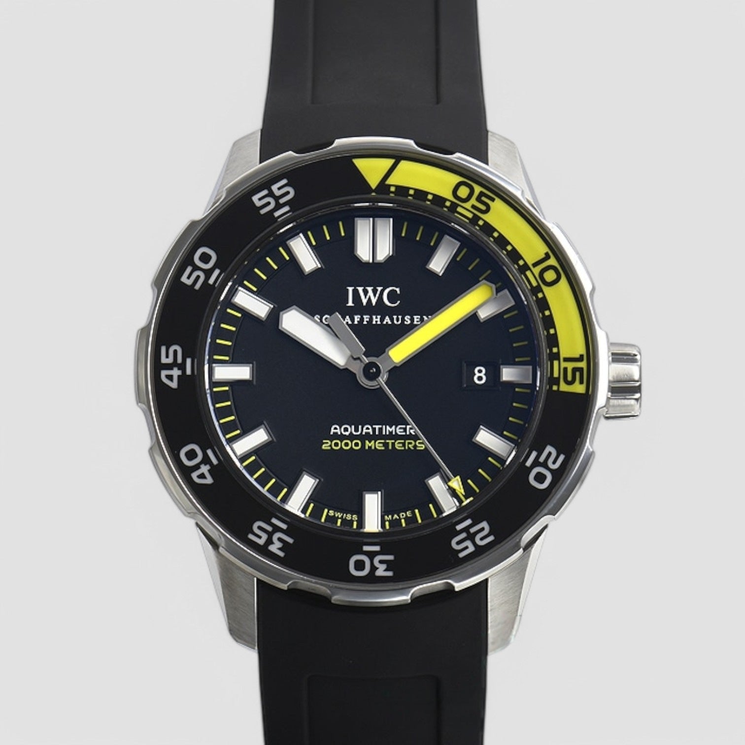 Aquatimer 2000 Black Dial SS / Rubber