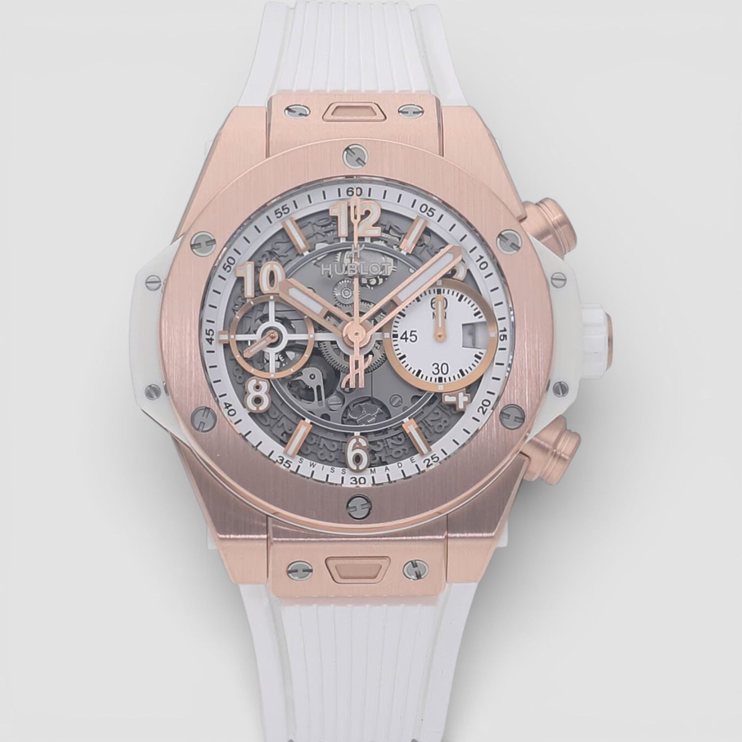 Bang Unico King Gold White Big 42mm