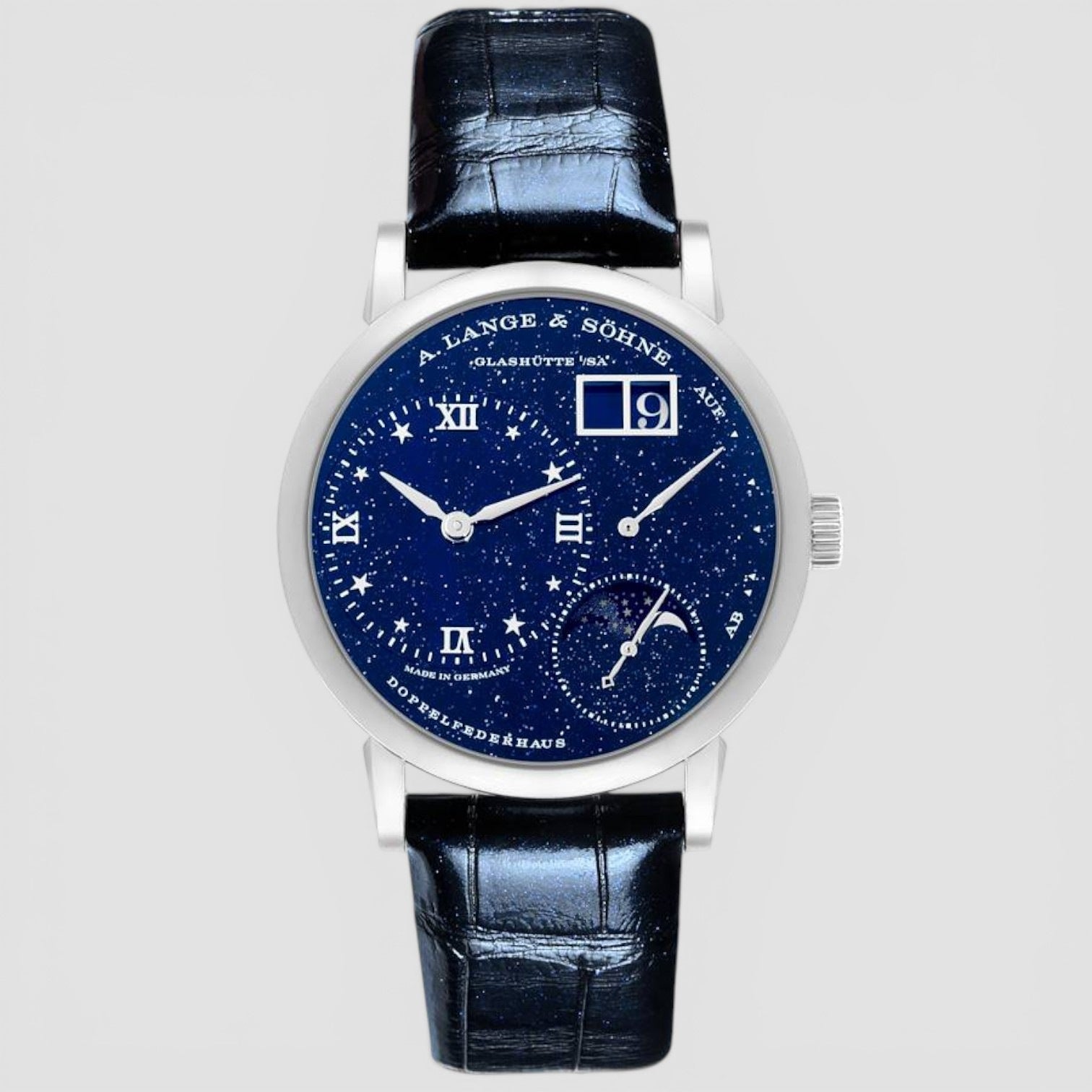 Little Lange 1 Moon Phase Gold Flux