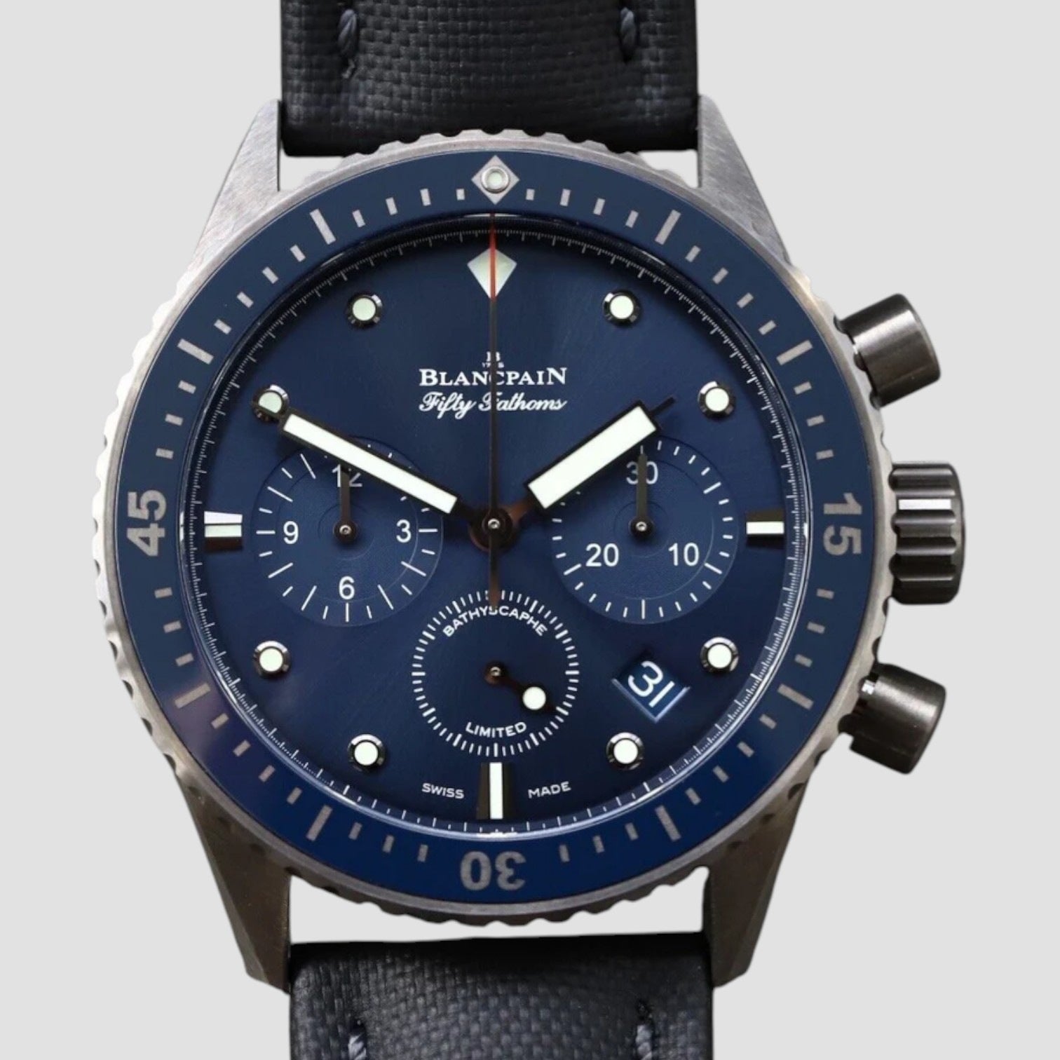 Fifty Fathoms Bathyscaphe Chronograph Ocean Commitment