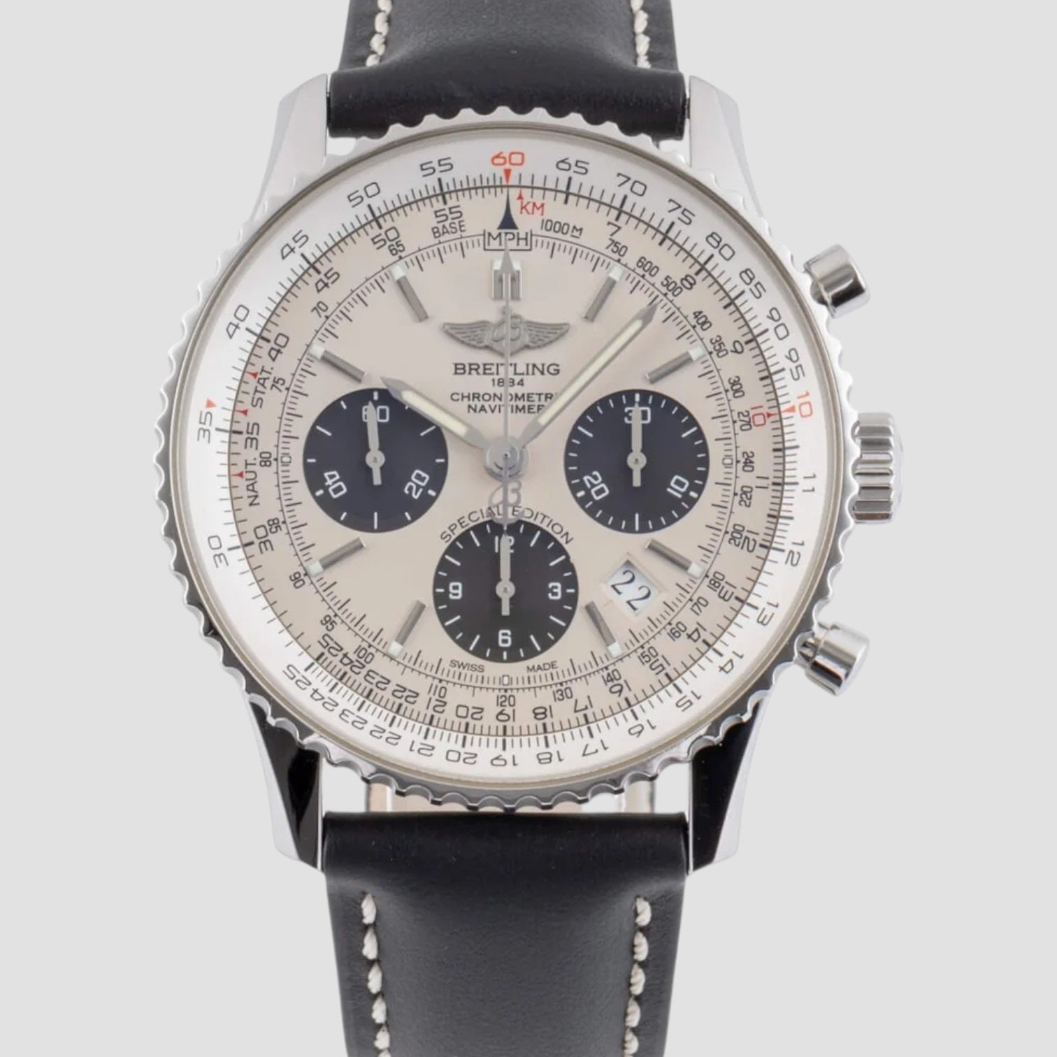 Navitimer 01 Chronograph Steel Automatic Men's Watch