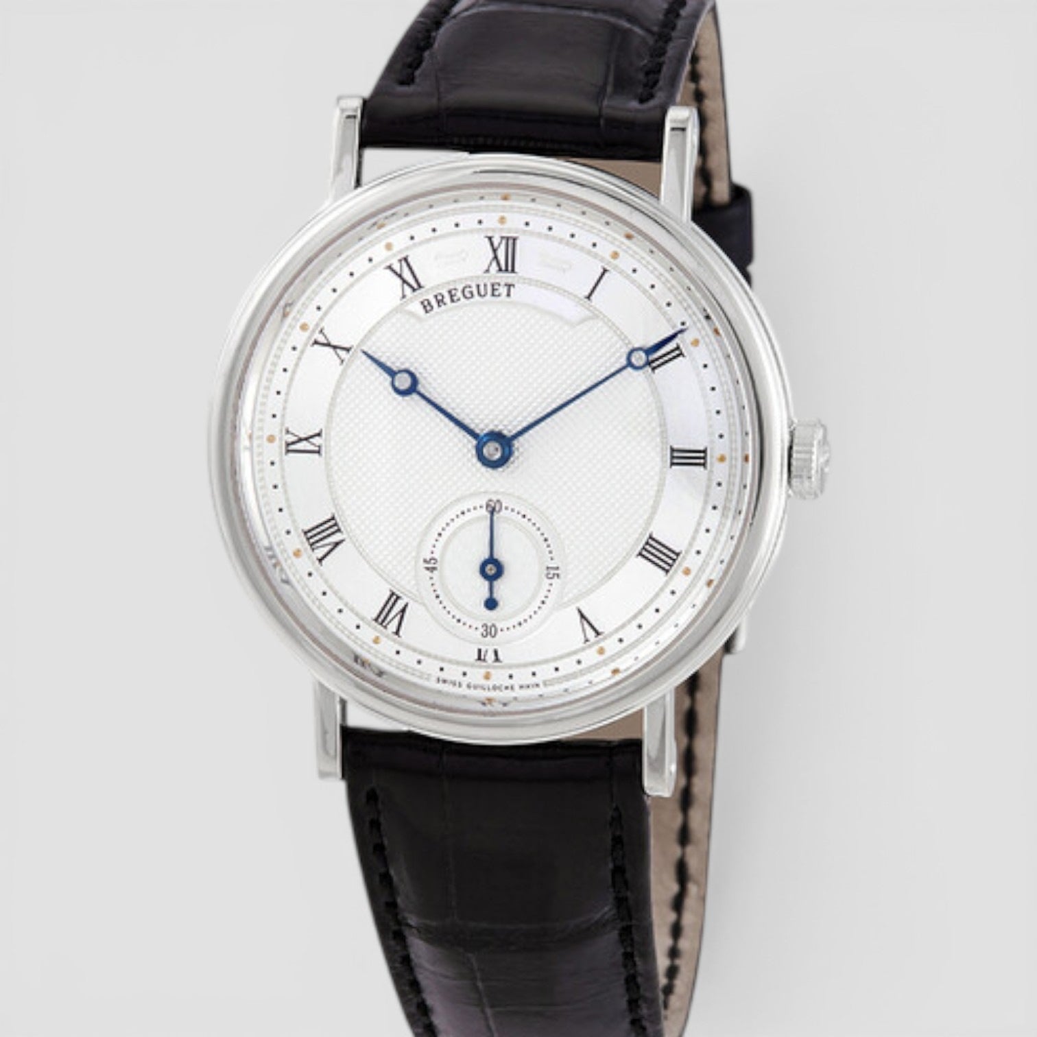 Classique Hand Wind Silver Dial Men's Watch