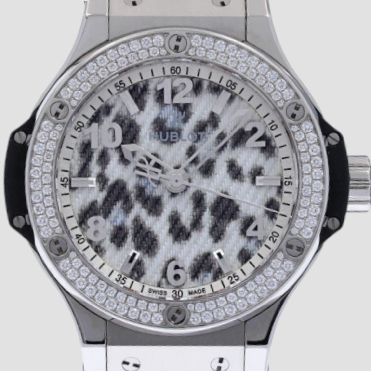 Big Bang Snow Leopard Quartz Ladies