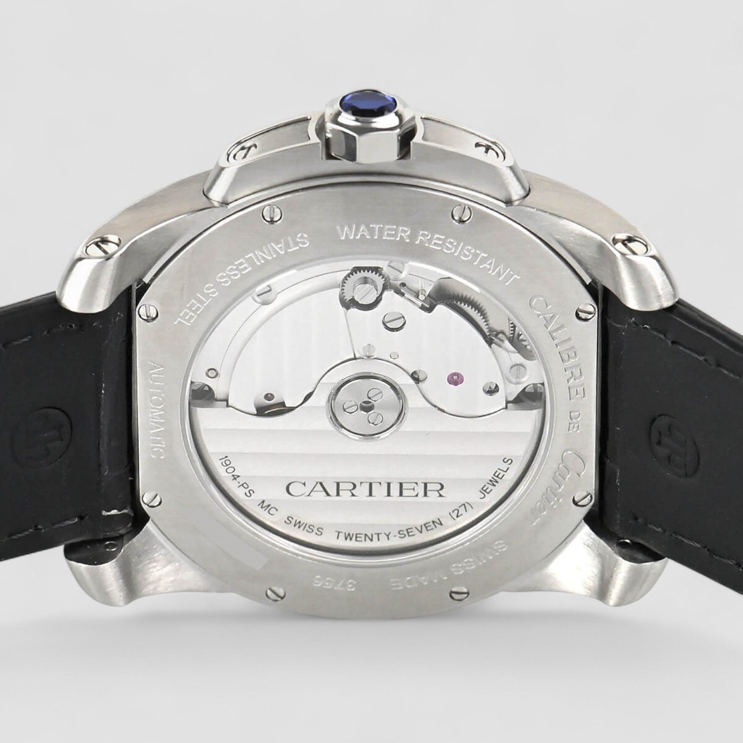 Calibre de Cartier Silver Dial Men's Watch