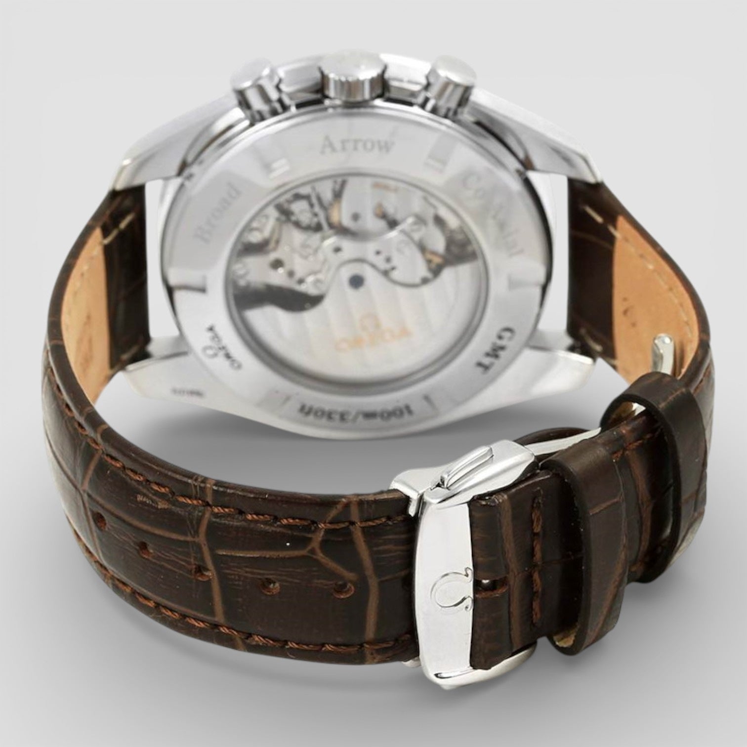 Speedmaster Broad Arrow GMT Mens Watch