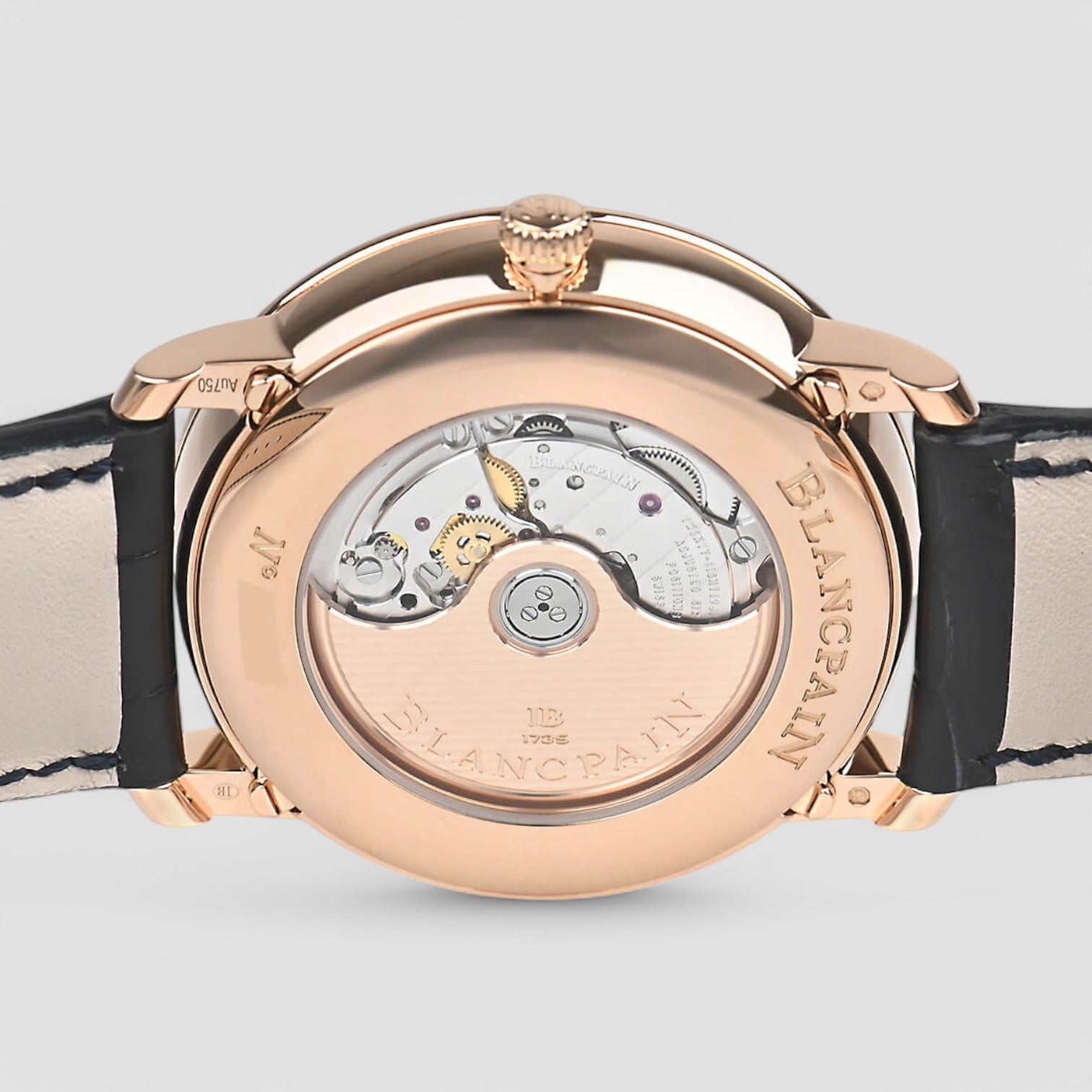 Villeret Ultraplate Moonphase Automatic Blue Dial Men's Watch